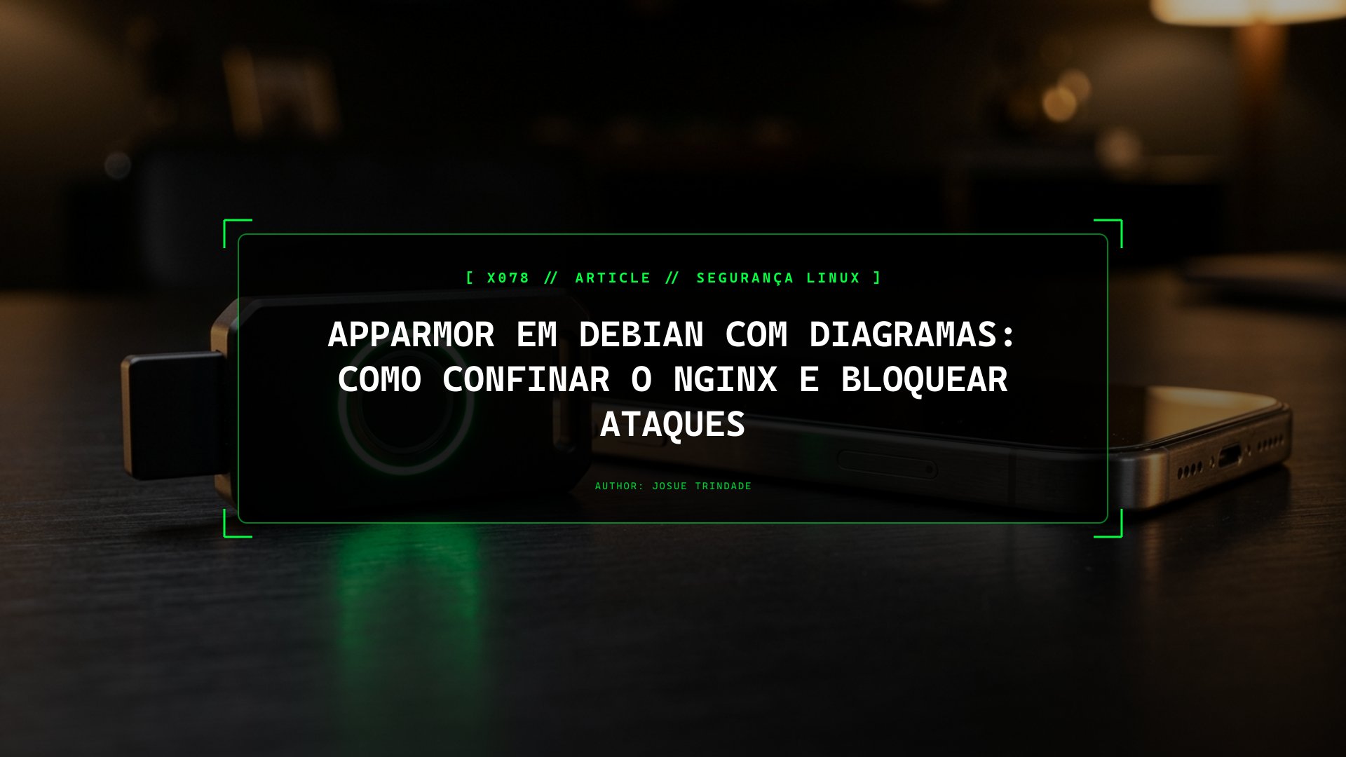 AppArmor em Debian — Guia Prático: Como Confinar o Nginx e Bases de Dados para Bloquear Ataques