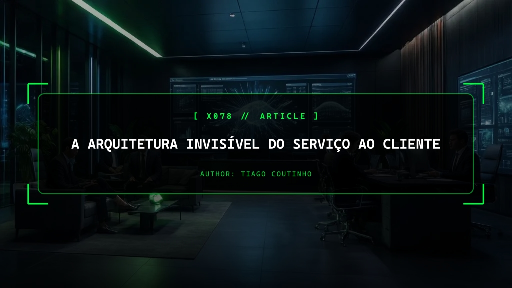 A Arquitetura Invisível do Serviço ao Cliente