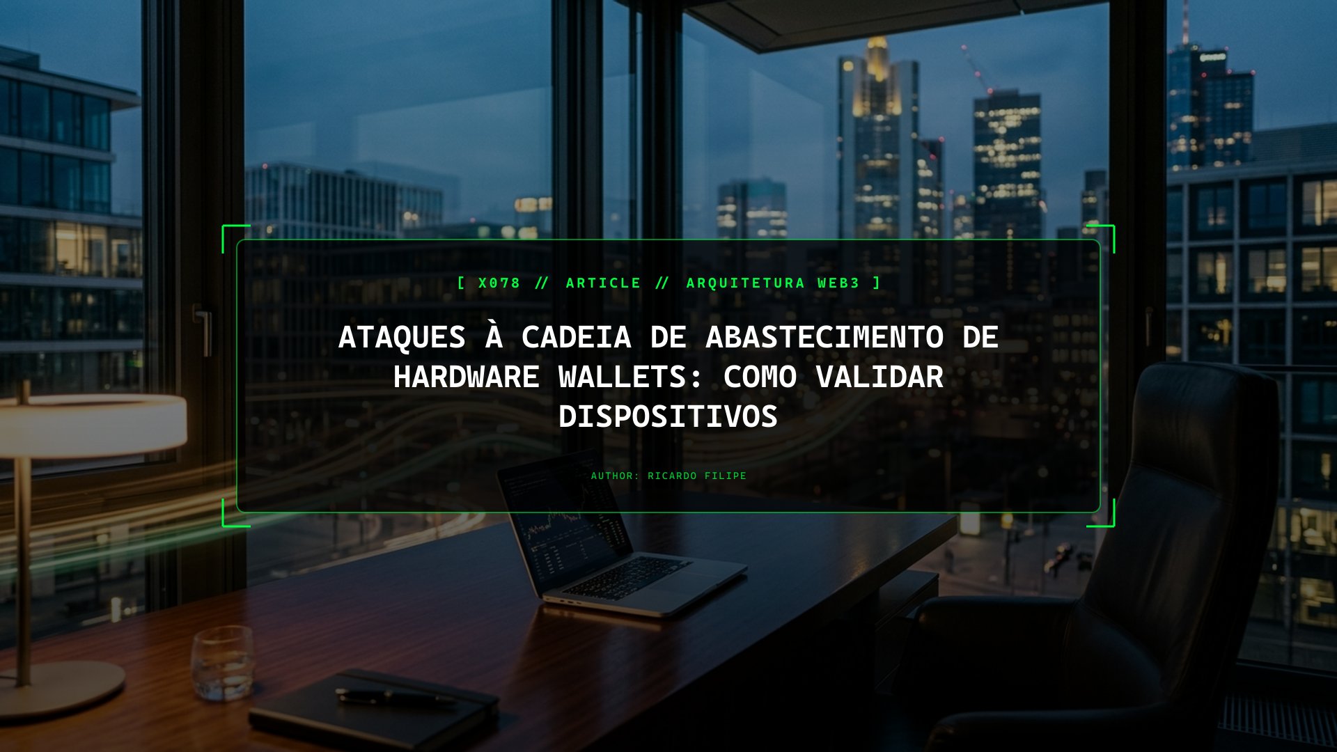 Ataques à Cadeia de Abastecimento de Hardware Wallets: Como Validar Dispositivos