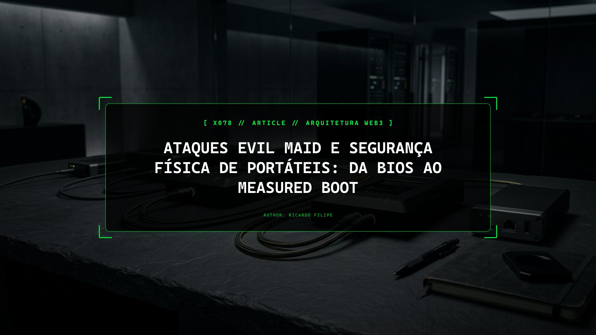 Ataques Evil Maid e Segurança Física de Portáteis: Da BIOS ao Measured Boot