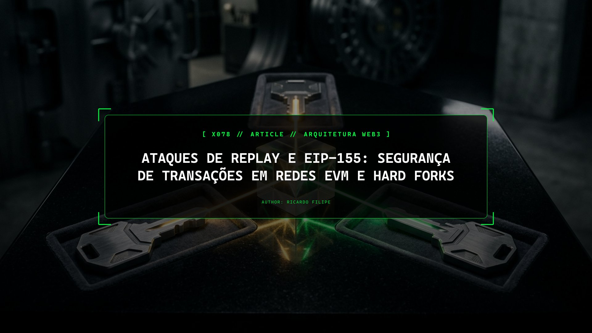 Ataques de Replay e EIP-155: Segurança de Transações em Redes EVM e Hard Forks