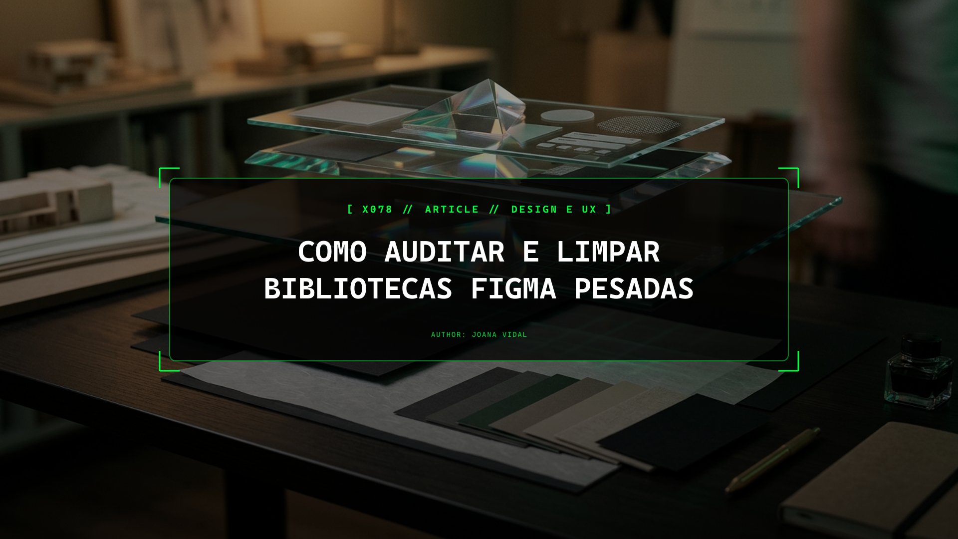 Como Auditar e Limpar Bibliotecas de Componentes no Figma sem Quebrar Ligações
