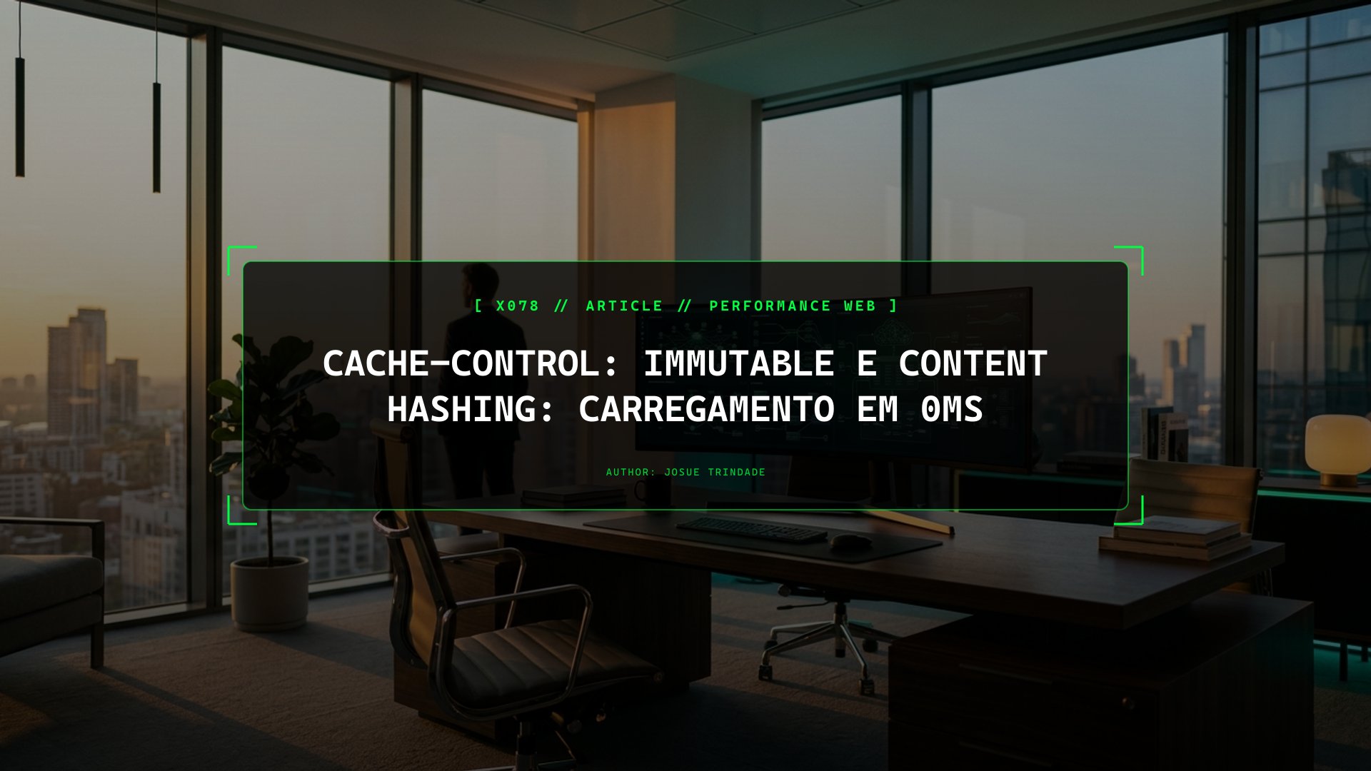 Como Nomes com Hash (app.8f92a.js) e o Cache-Control: immutable Fazem o Teu Site Abrir em 0 Milissegundos
