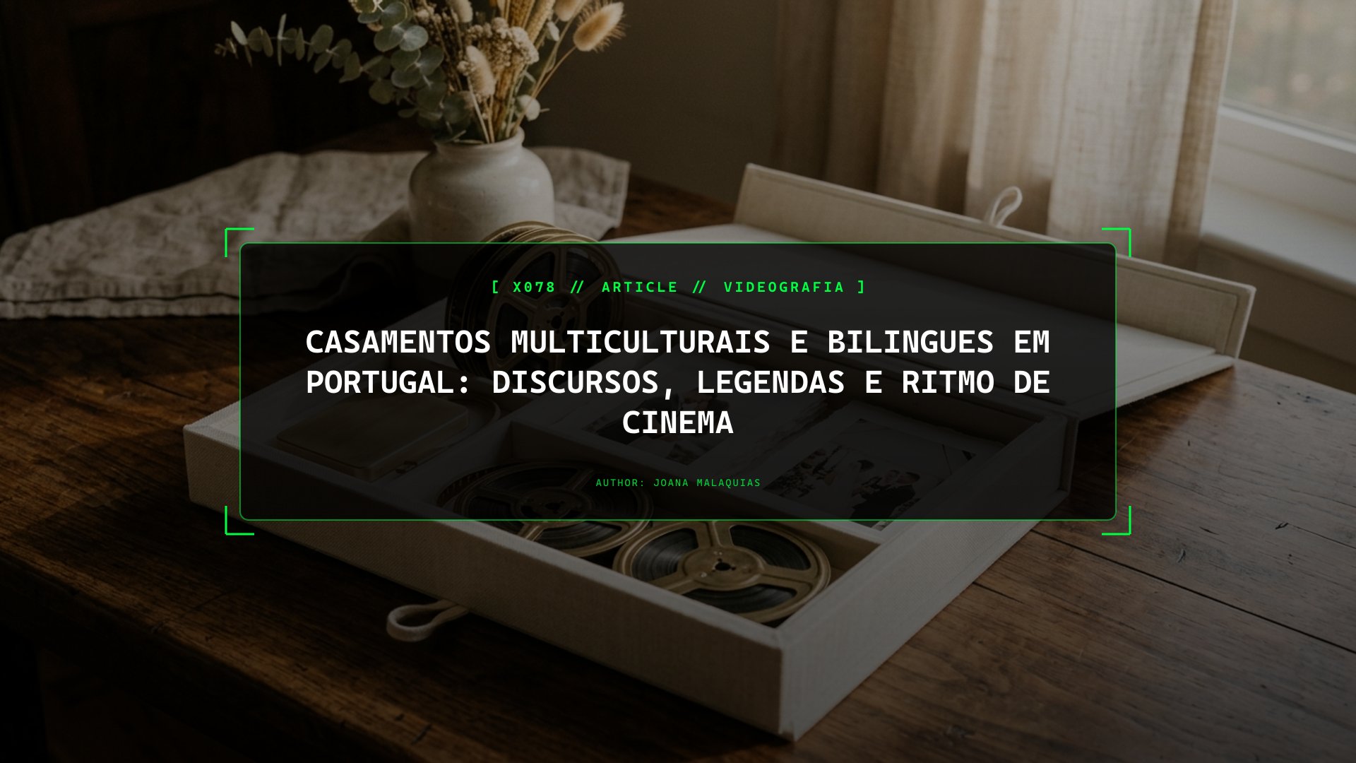 Casamentos Multiculturais e Bilingues em Portugal: Discursos, Legendas e Ritmo de Cinema