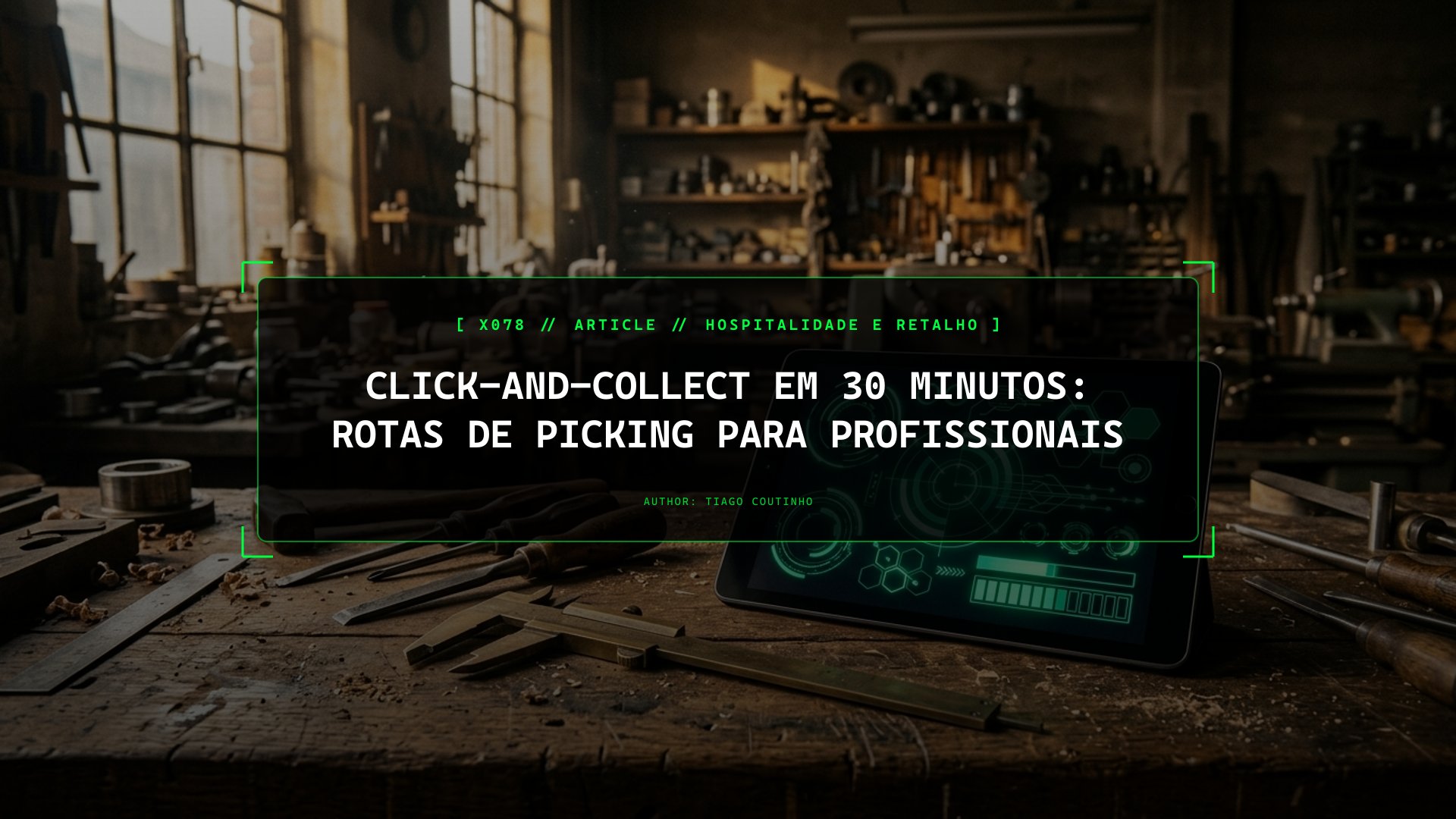 Click-and-Collect em 30 Minutos: Rotas de Picking para Profissionais
