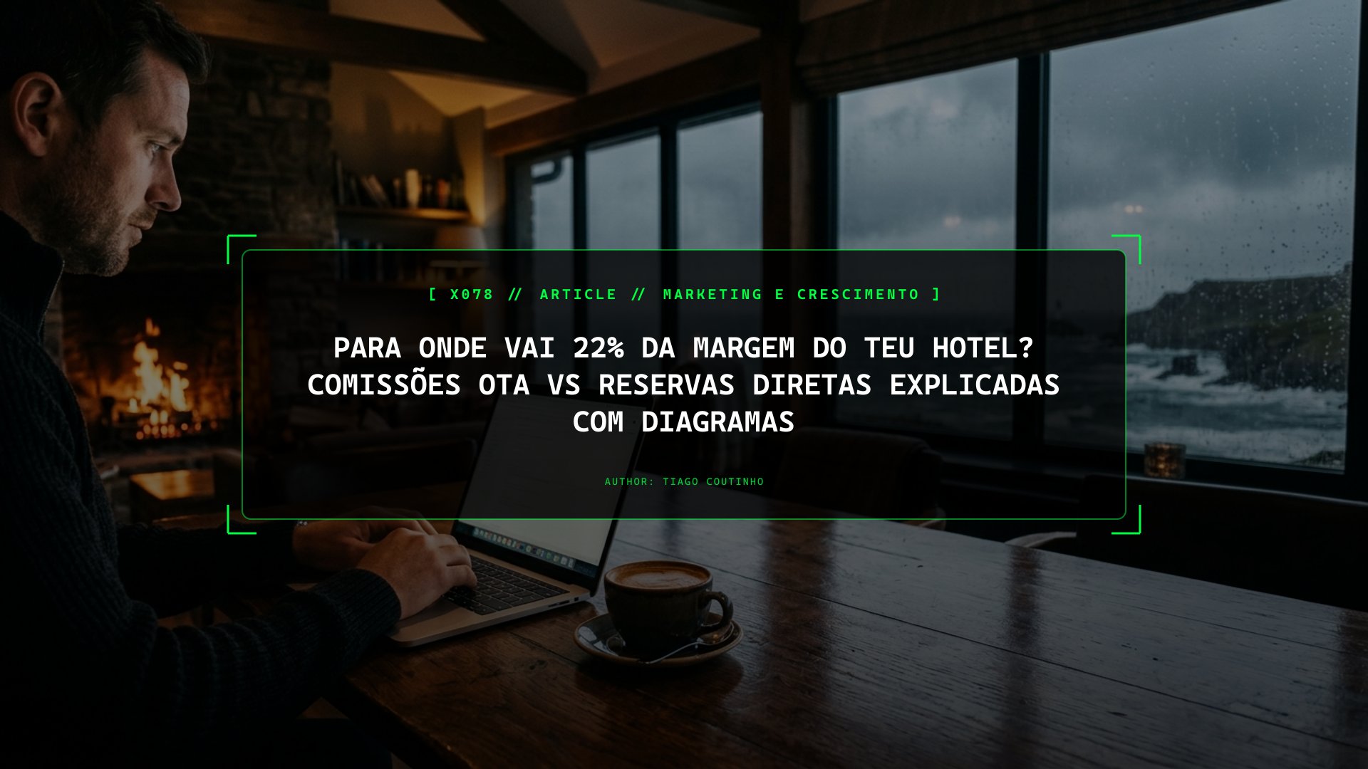 Para Onde Vai 22% da Margem do Teu Hotel? Comissões OTA vs Reservas Diretas Explicadas na Prática