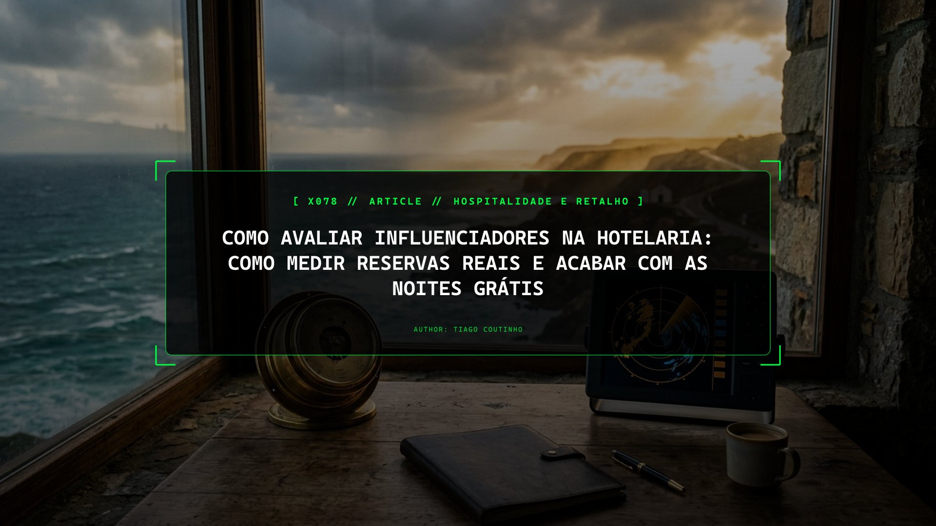 Como Avaliar Influenciadores na Hotelaria: Como Medir Reservas Reais e Acabar com as Noites Grátis