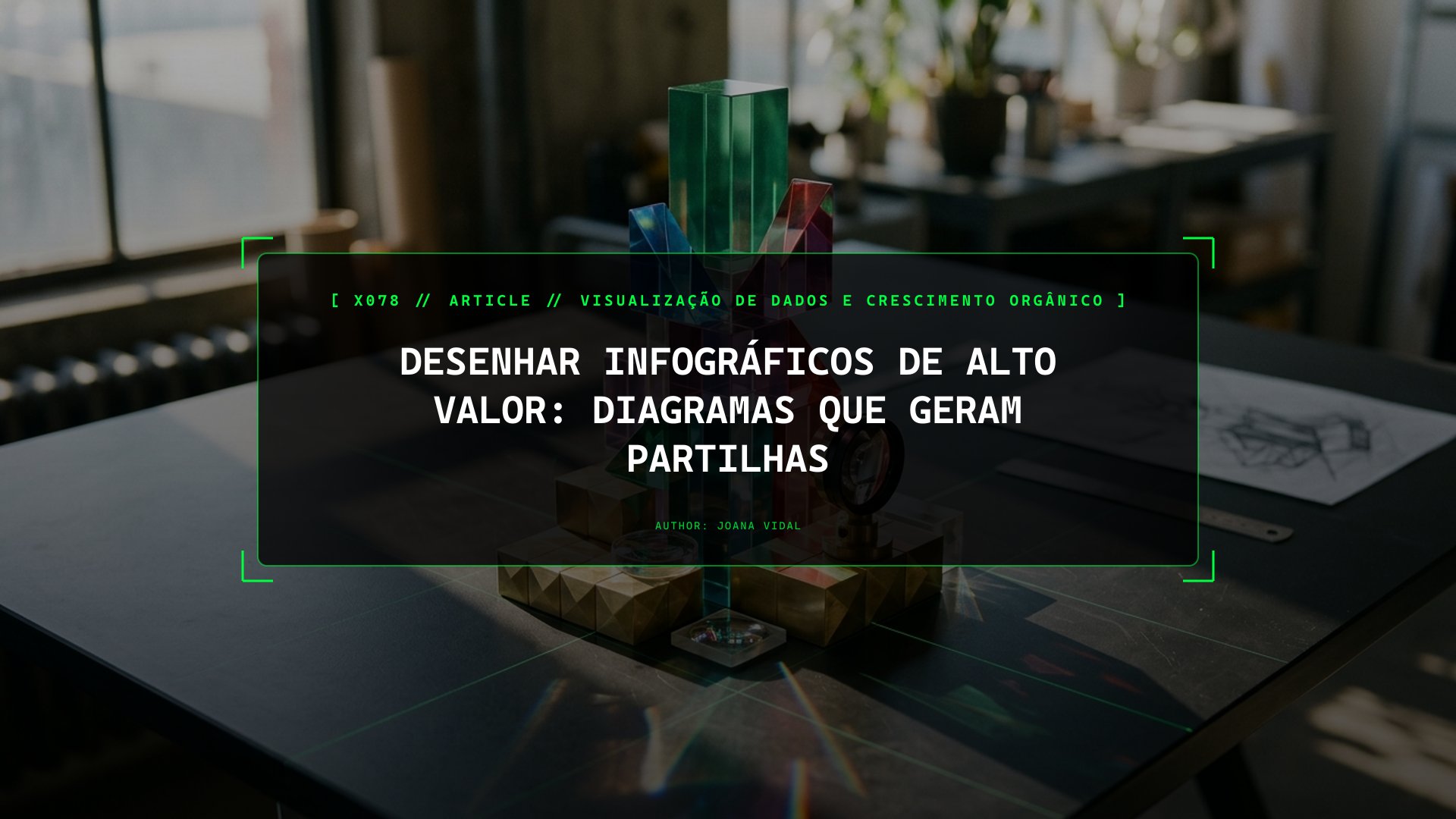 Desenhar Infográficos de Alto Valor: Estruturas que Geram Partilhas