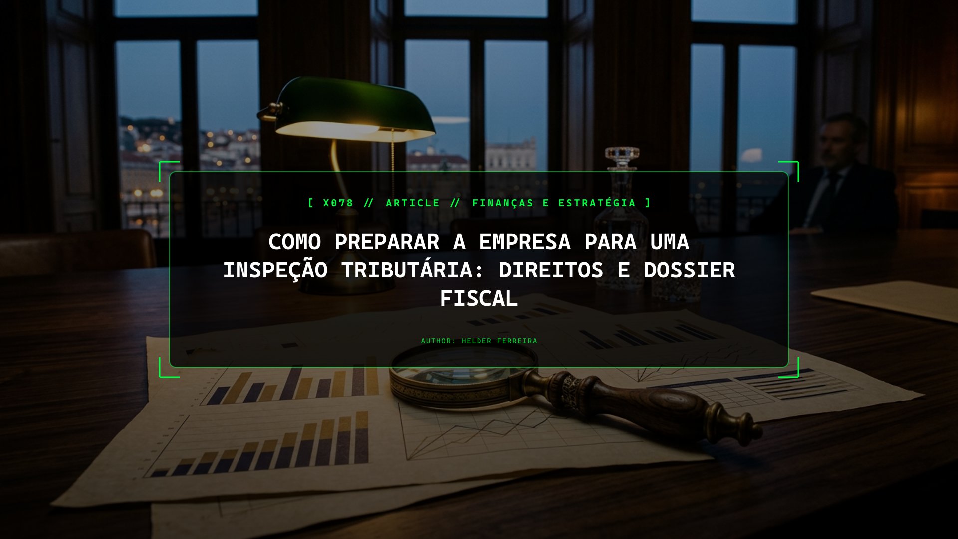 Inspeção Tributária: Direitos do Contribuinte e Como Organizar o Dossier Fiscal