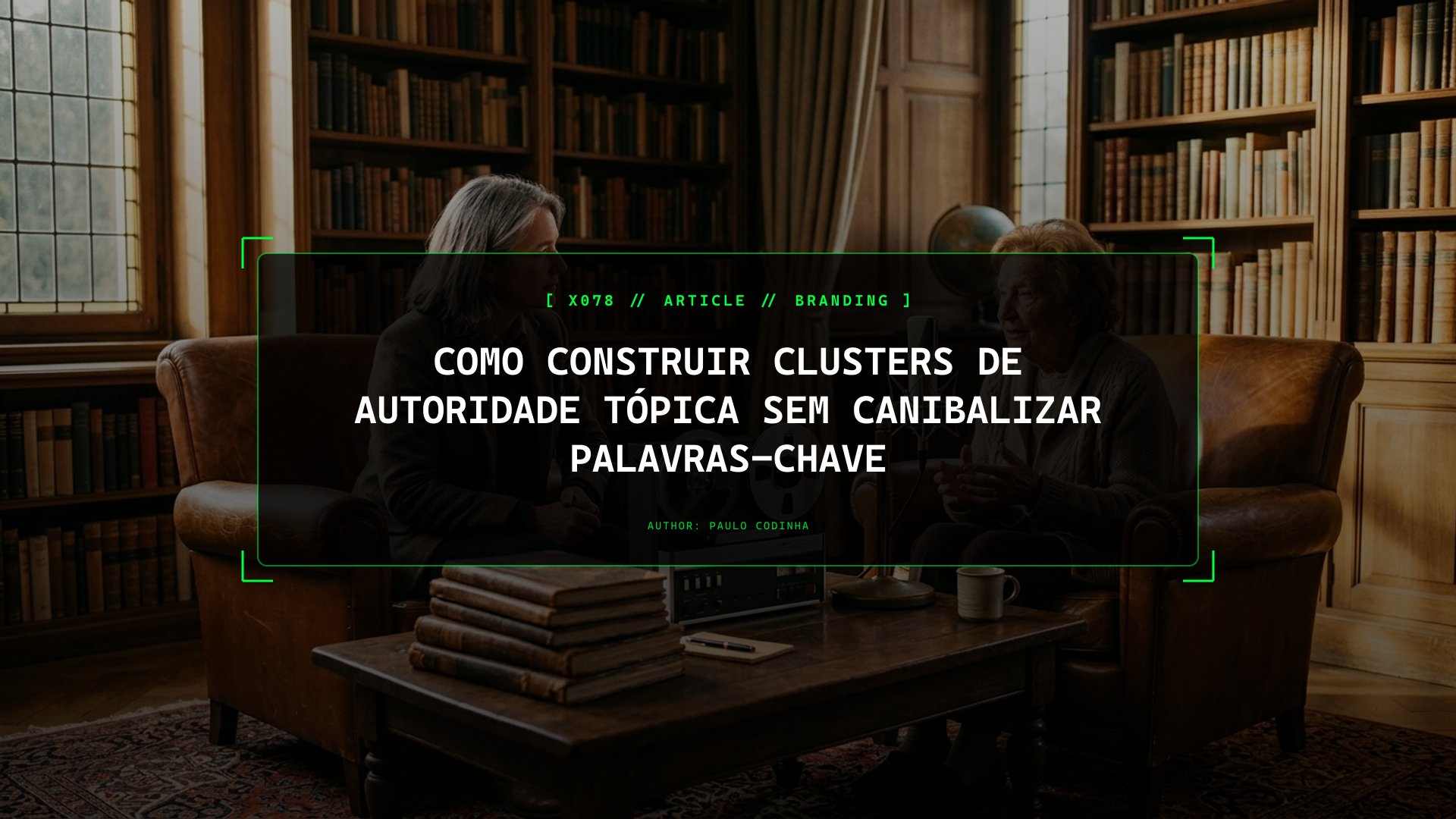 Como Construir Clusters de Autoridade Tópica Sem Canibalizar Palavras-Chave