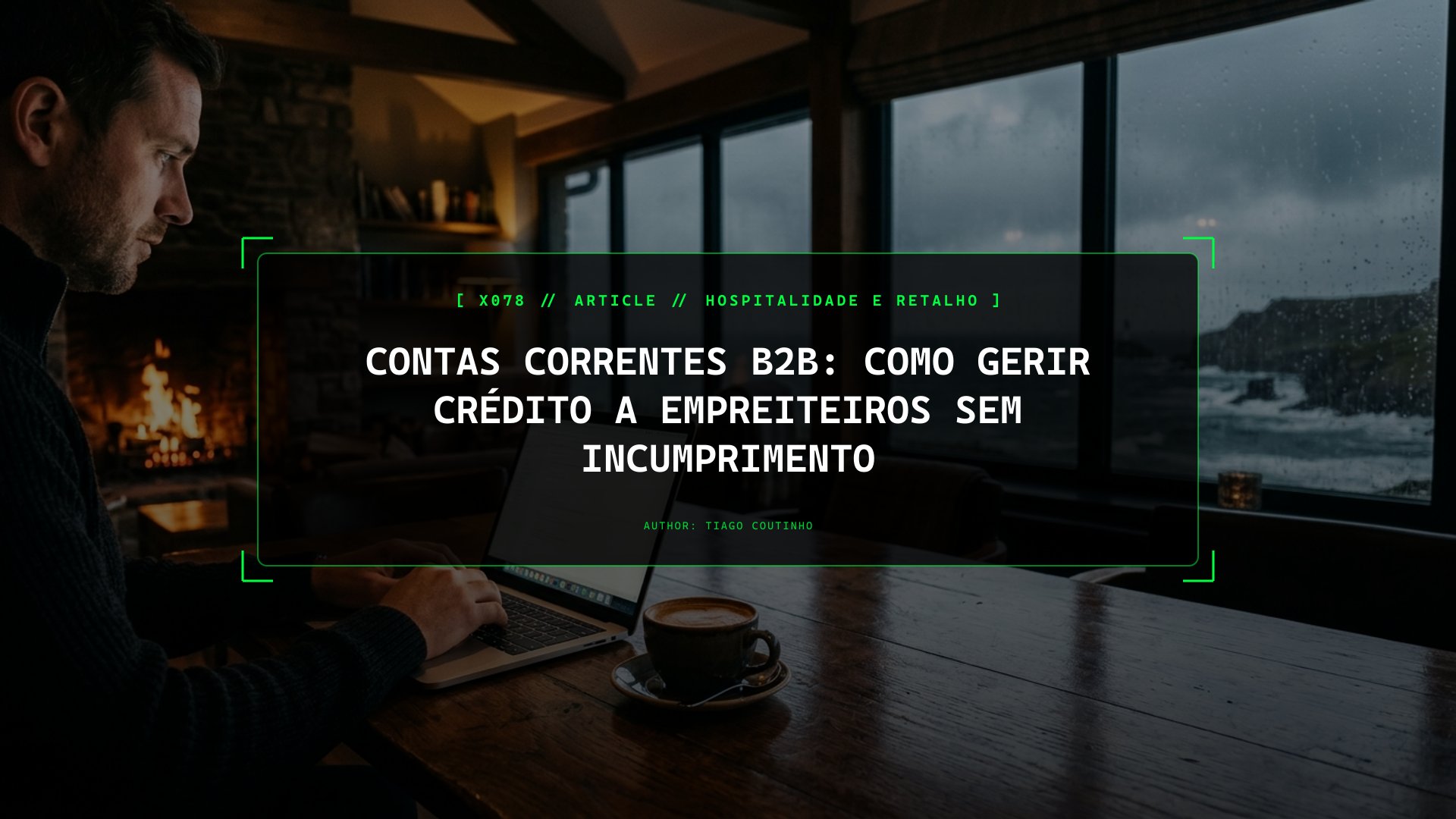 Contas Correntes B2B: Como Gerir Crédito a Empreiteiros Sem Incumprimento