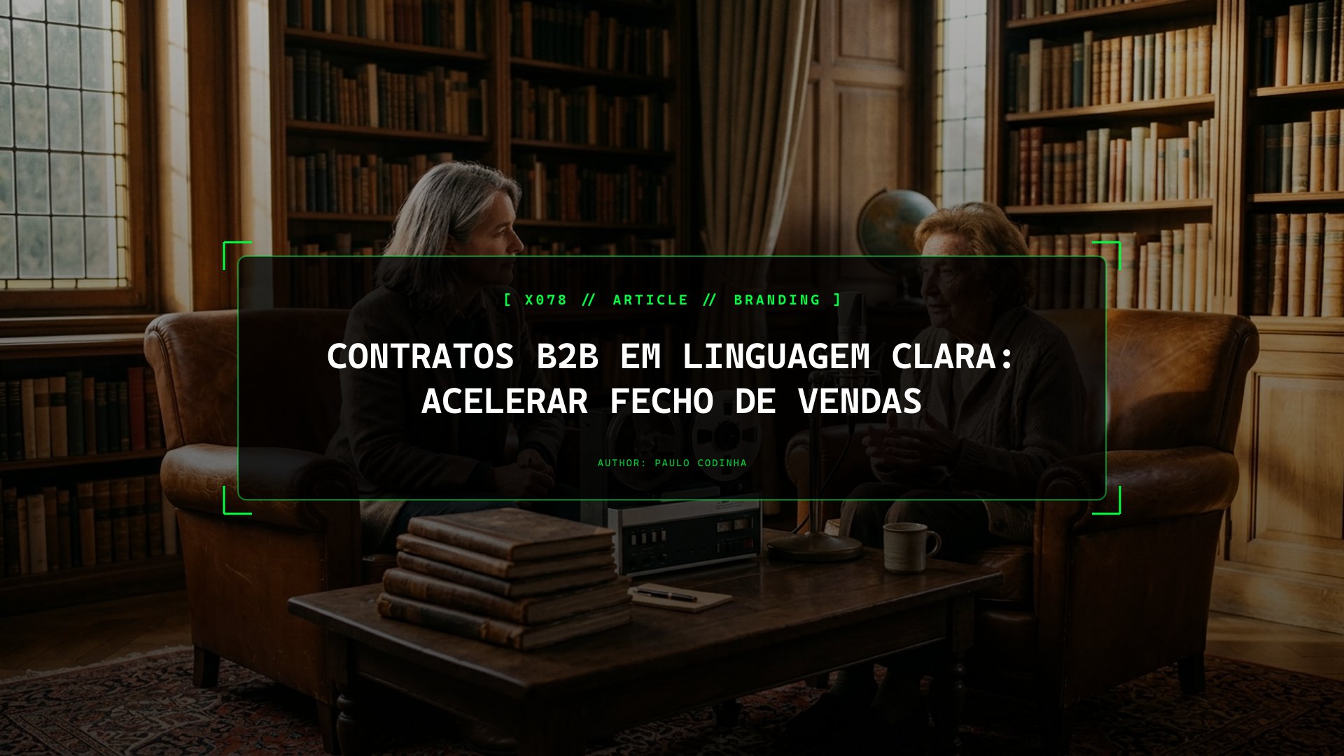 Por Que Contratos Jurídicos Hostis de 40 Páginas Atrasam Vendas B2B Durante Meses: Resumos Executivos em Duas Colunas