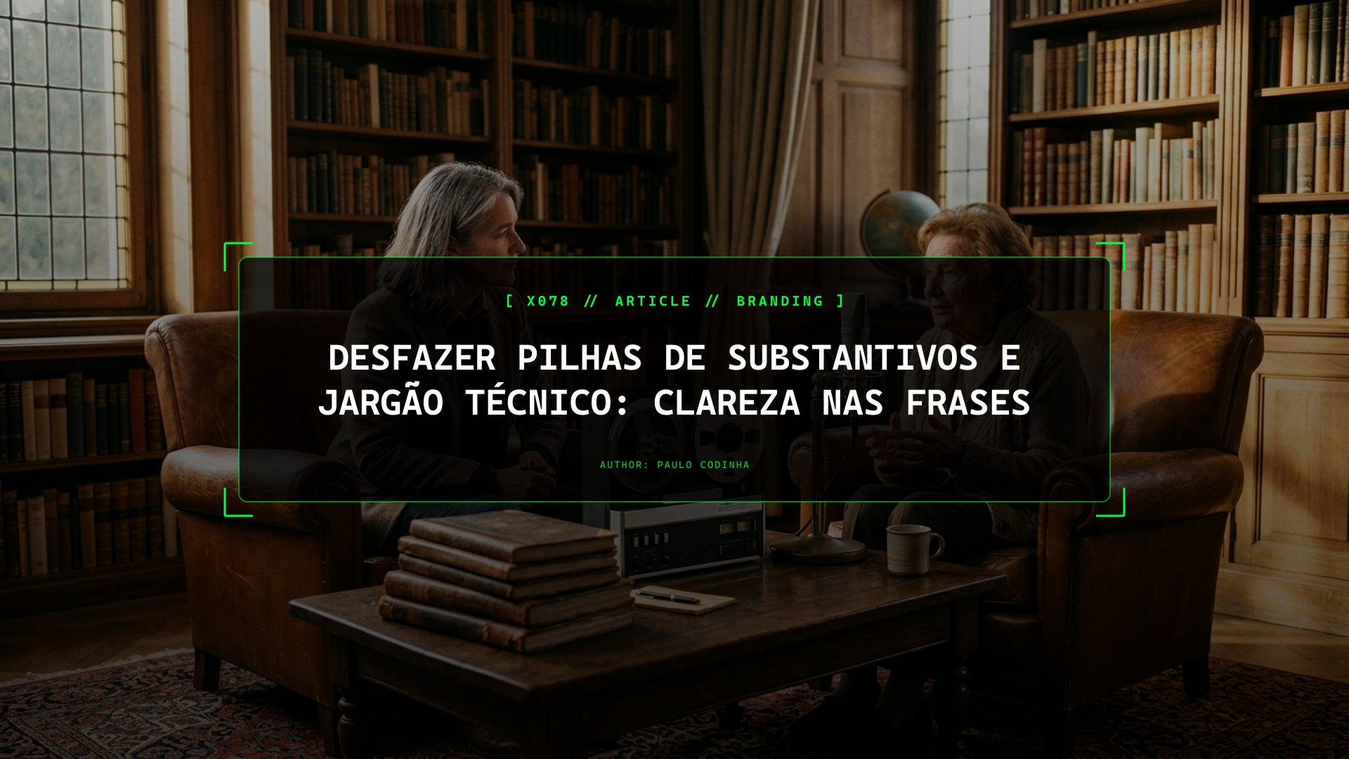 Como Desfazer Pilhas de Substantivos e Jargão Técnico: Transforma Textos Empresariais Herméticos em Discurso Humano e Fluido