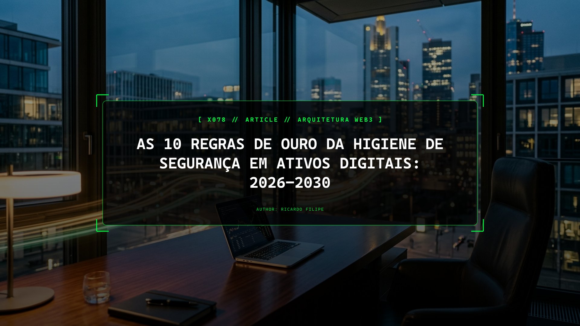 As 10 Regras de Ouro da Higiene de Segurança em Ativos Digitais: 2026–2030
