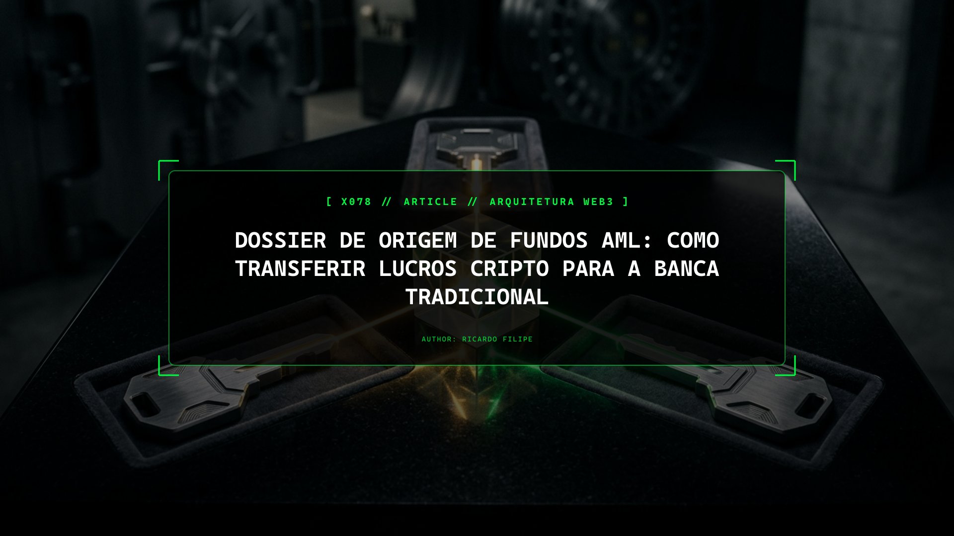 Dossier de Origem de Fundos AML: Como Transferir Lucros Cripto para a Banca Tradicional