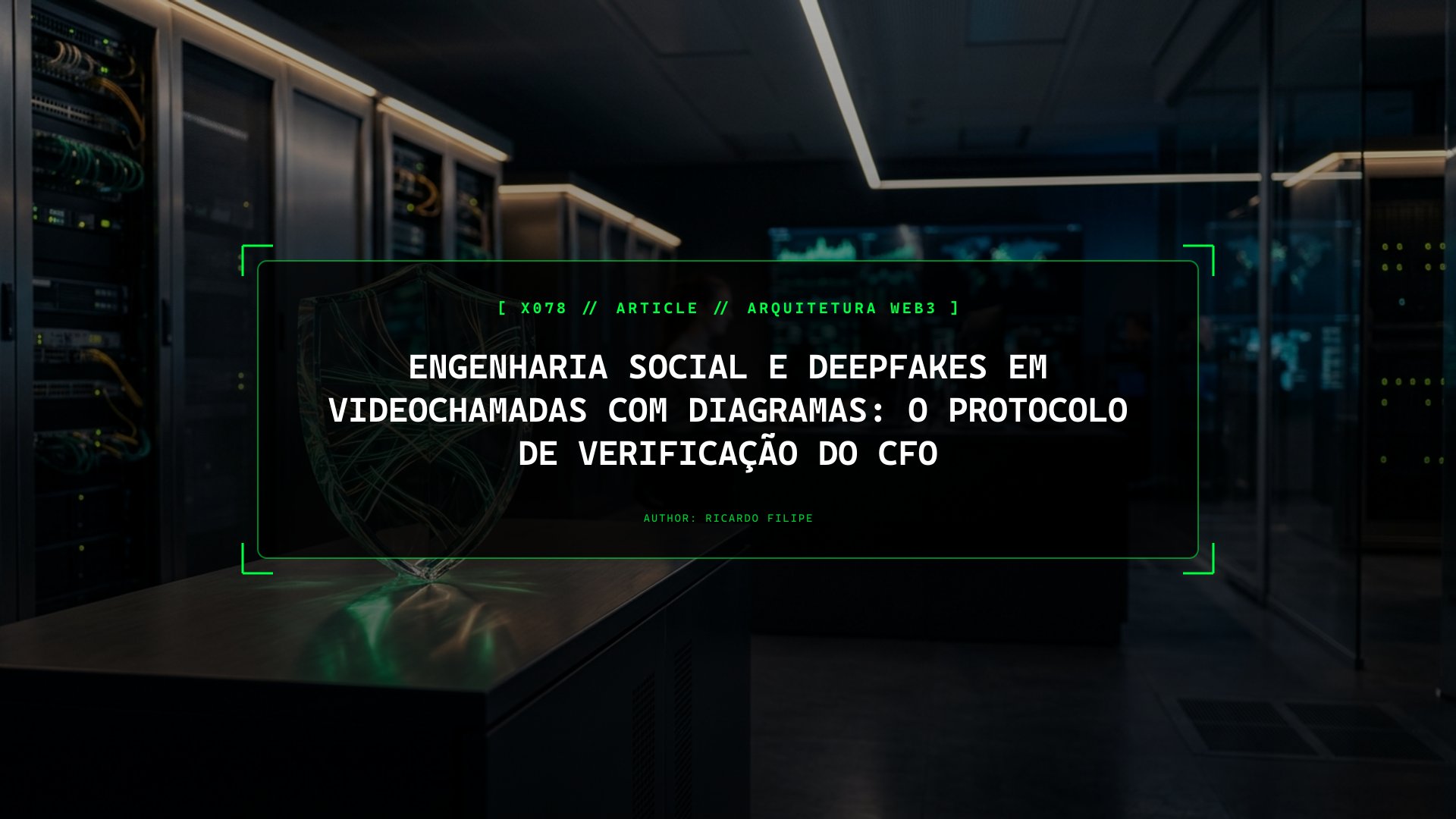 Engenharia Social e Deepfakes em Videochamadas na Prática: O Protocolo de Verificação do CFO