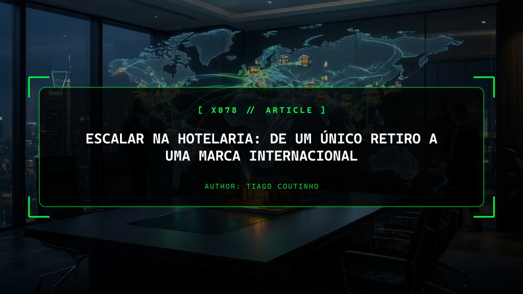 Escalar na Hotelaria: De um Único Retiro a uma Marca Internacional