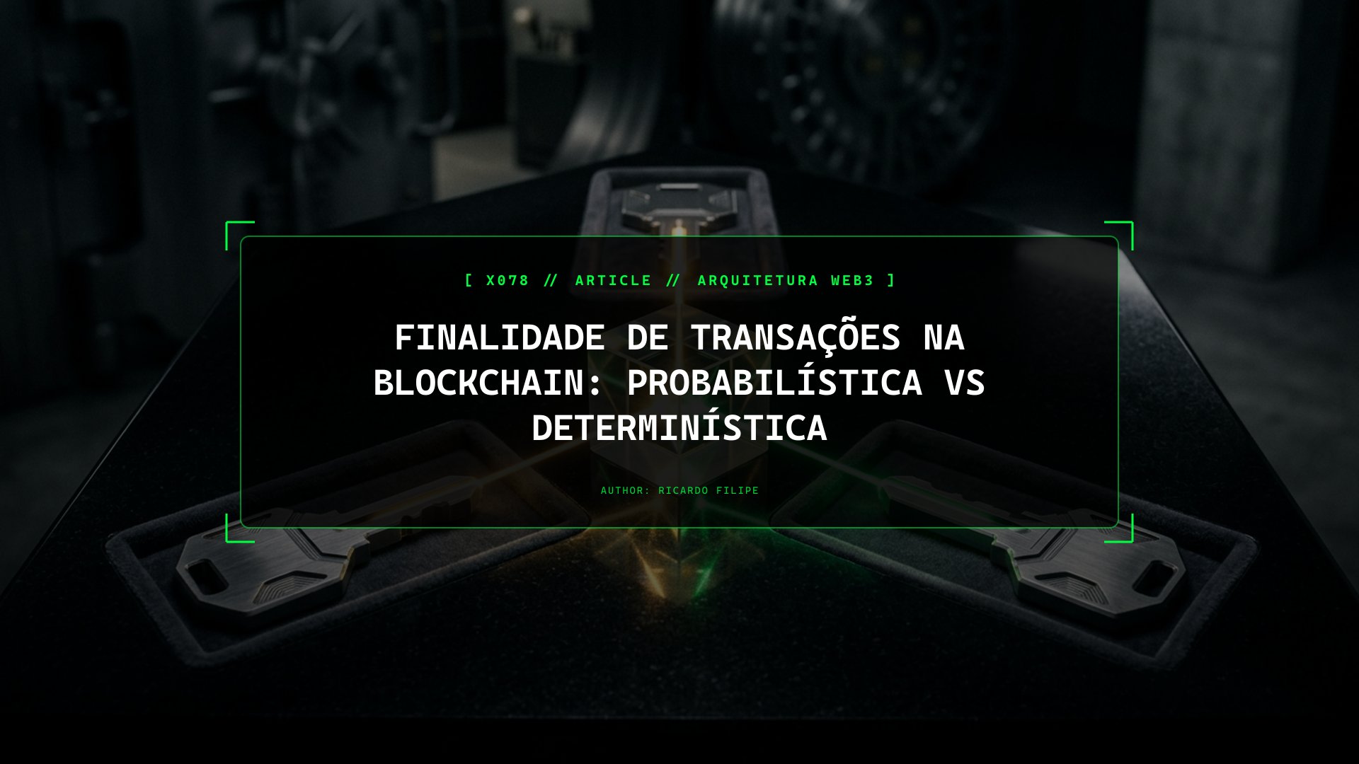 Finalidade de Transações na Blockchain: Probabilística vs Determinística