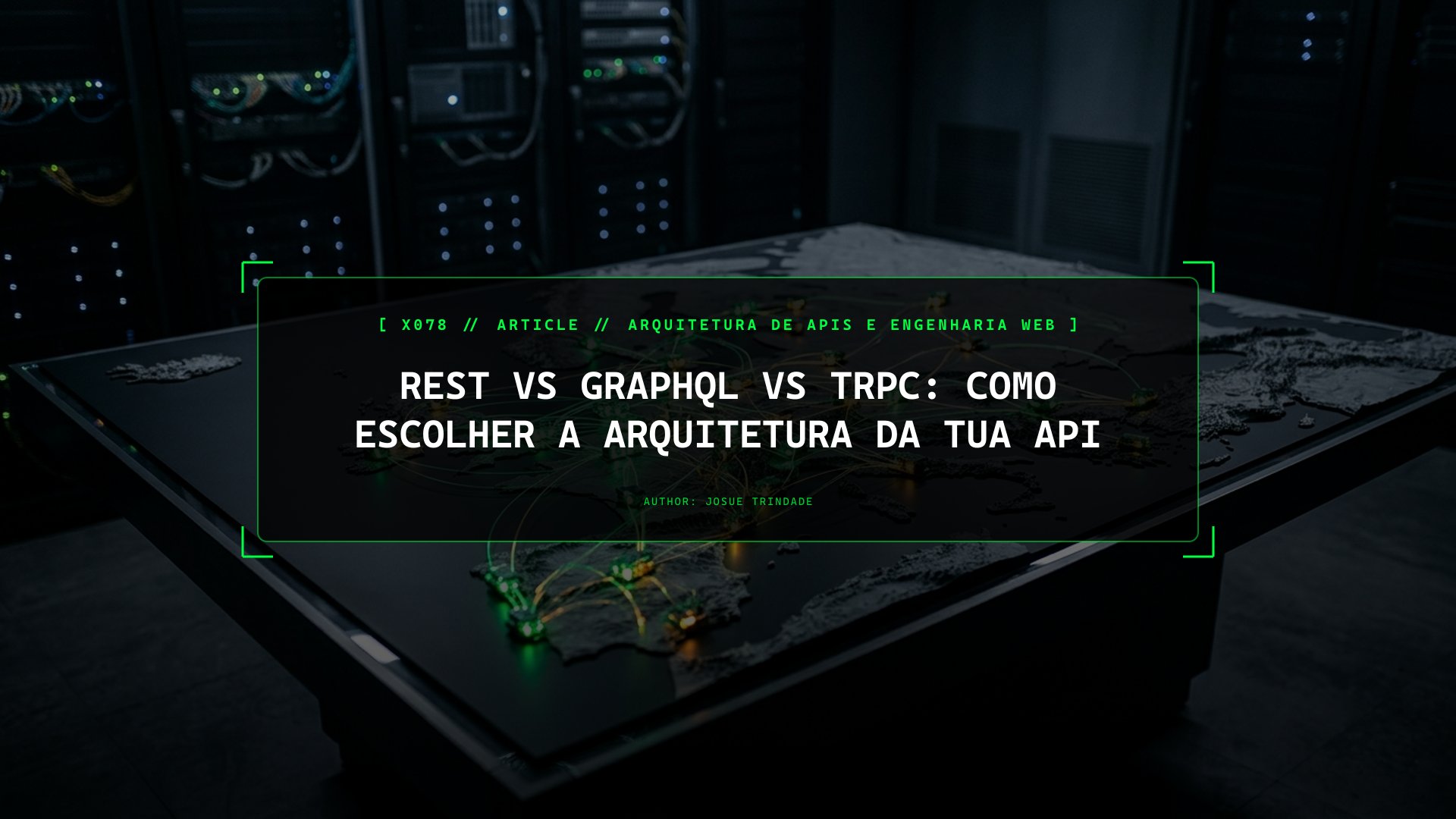 REST vs GraphQL vs tRPC: Como Escolher a Arquitetura da Tua API