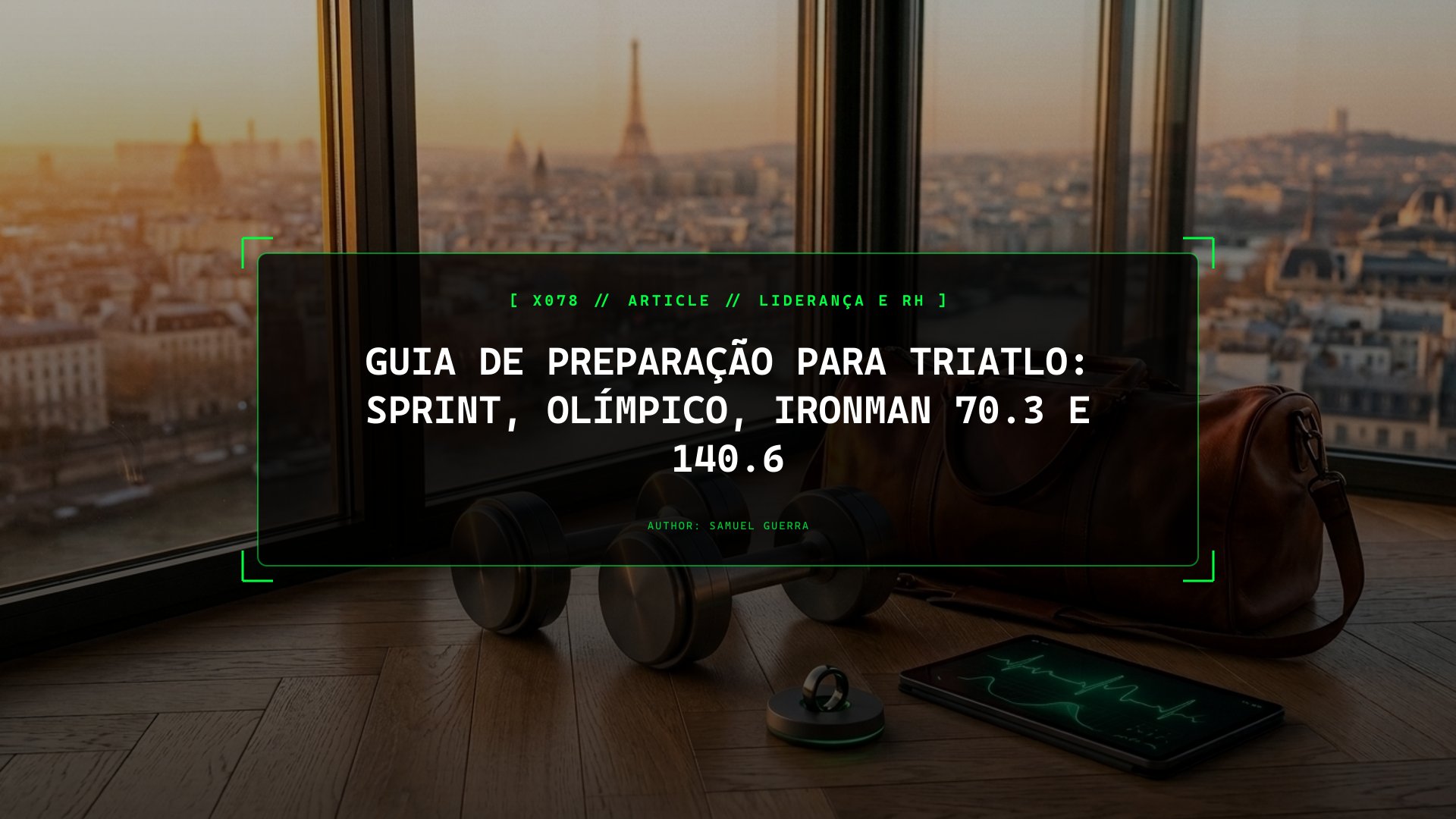 Como Preparar um Triatlo sem Lesões: Volume Semanal, Distribuição de Zonas e Transições do Sprint ao Ironman 140.6
