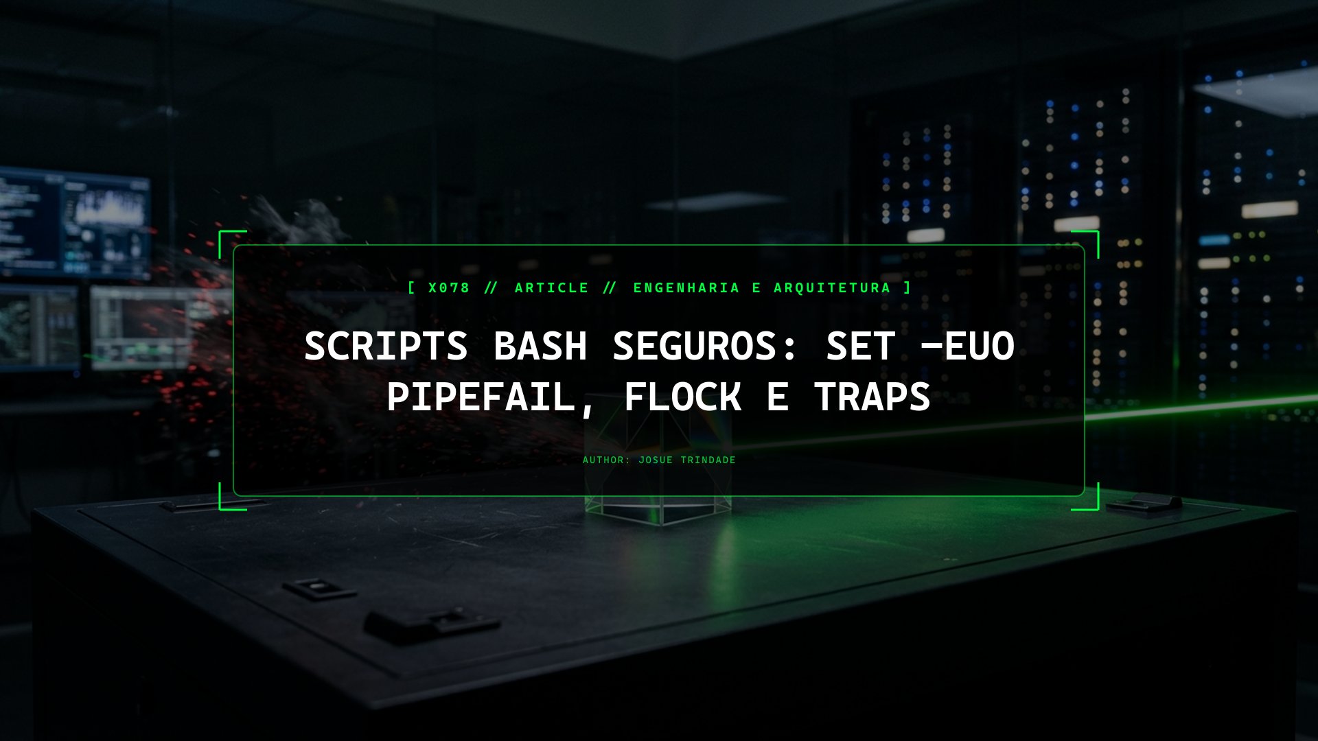 Como Impedir Desastres rm -rf e Falhas Silenciosas em Produção com Scripts Bash Defensivos