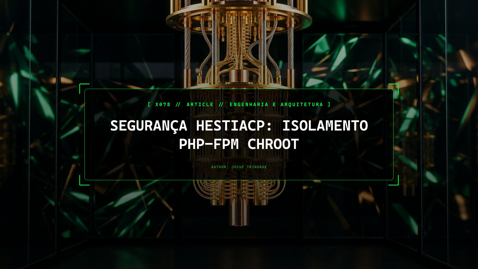 Como Isolar Pools PHP-FPM Multi-Cliente no HestiaCP com Chroot e Systemd