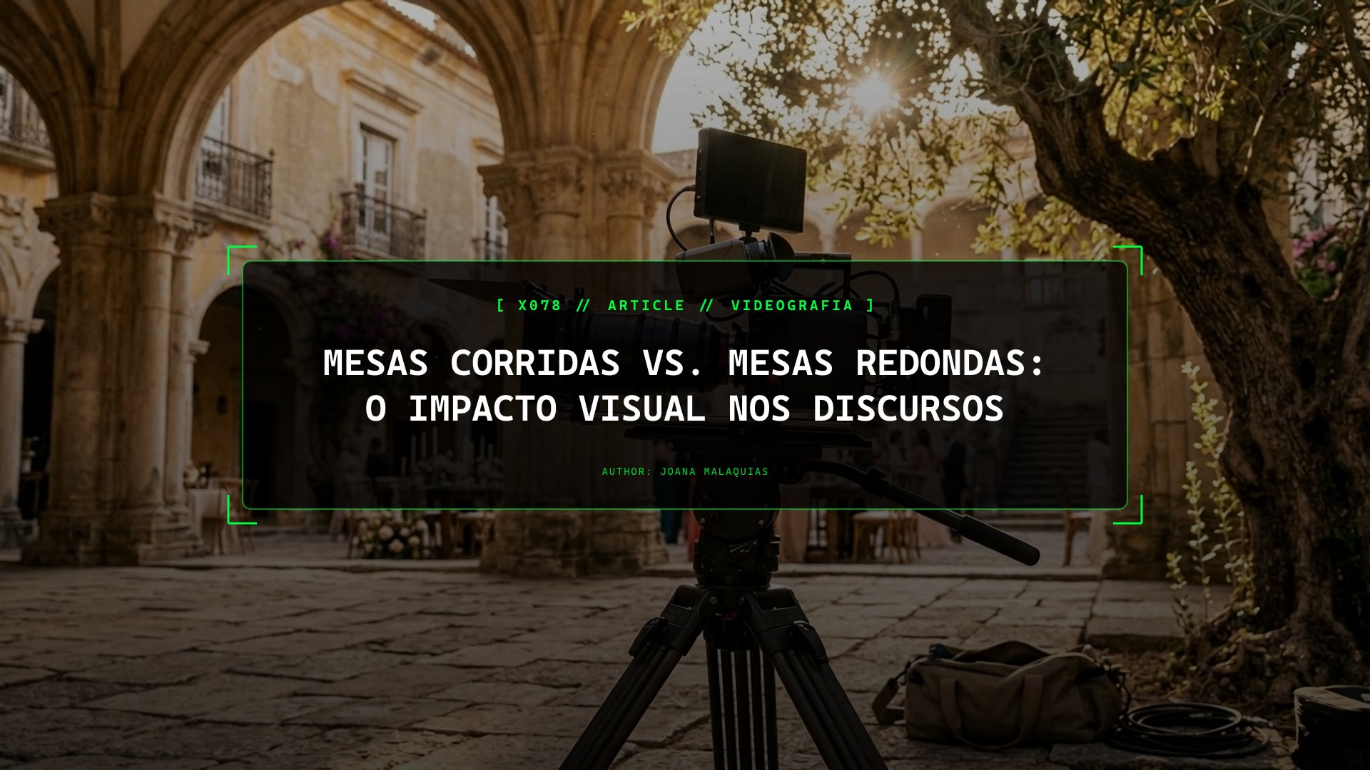 Mesas Corridas vs. Mesas Redondas: O Impacto Visual nos Discursos