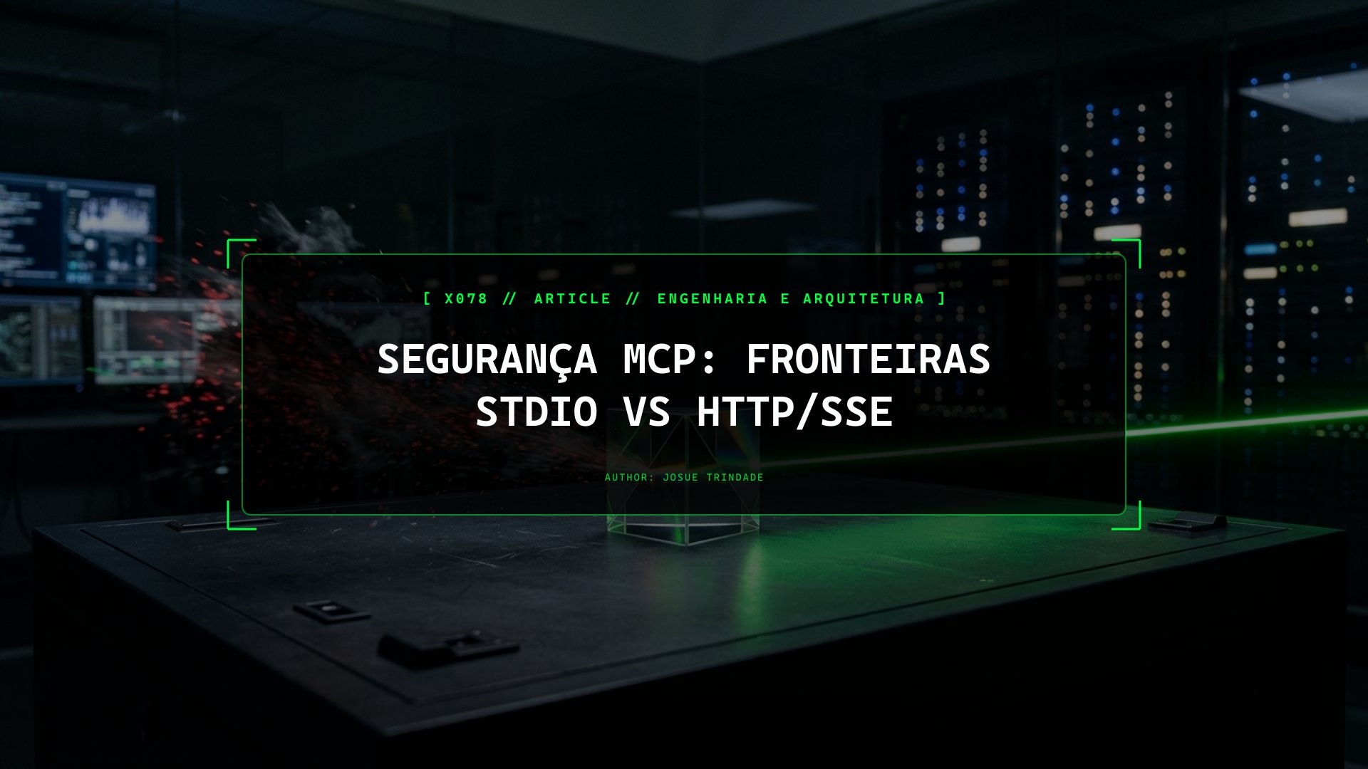 Como Blindar Servidores Model Context Protocol (MCP) em Transporte Local stdio e HTTP/SSE Remoto