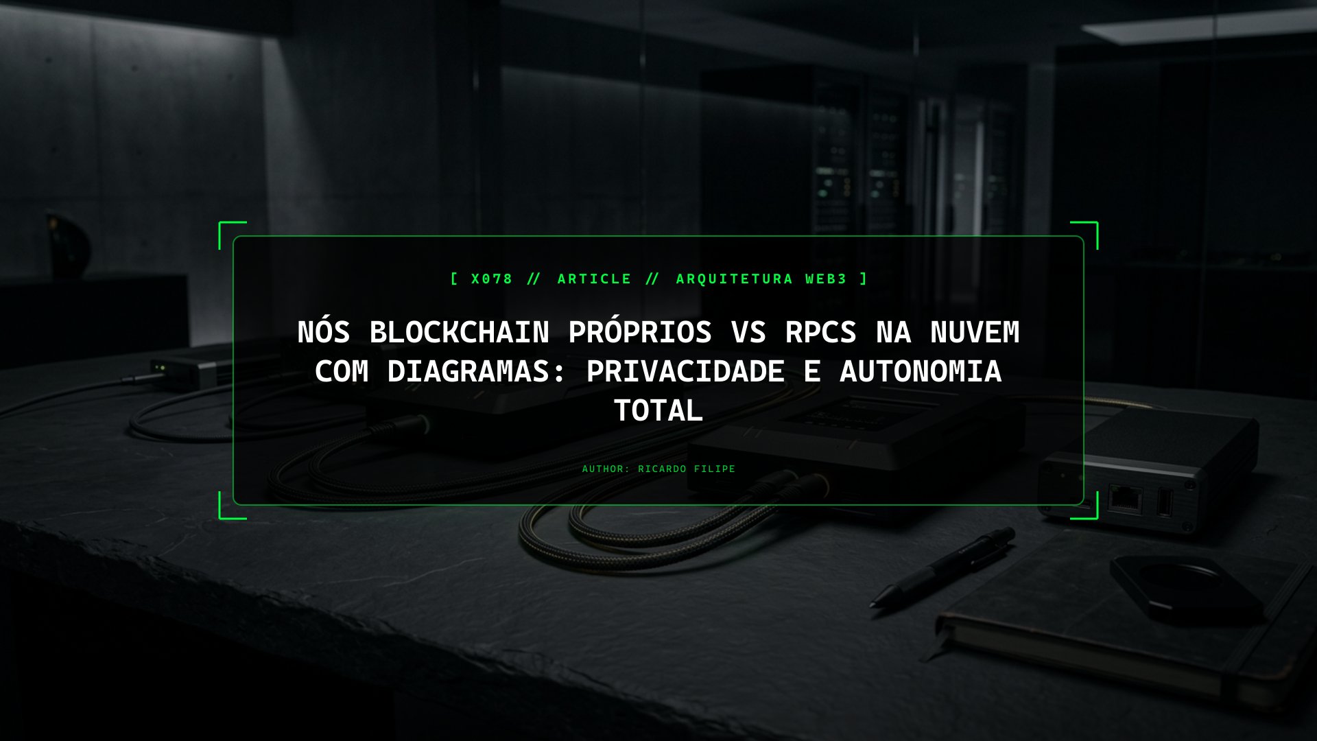 Nós Blockchain Próprios vs RPCs na Nuvem na Prática: Privacidade e Autonomia Total