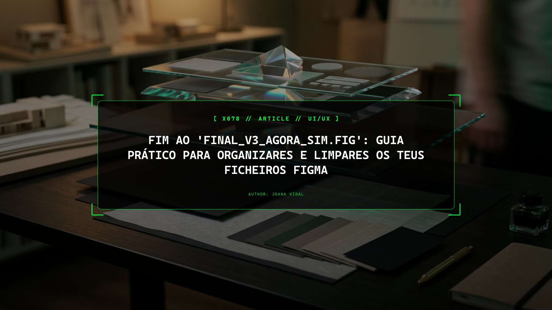Fim ao 'Final_v3_AGORA_SIM.fig': Guia Prático para Organizares e Limpares os Teus Ficheiros Figma