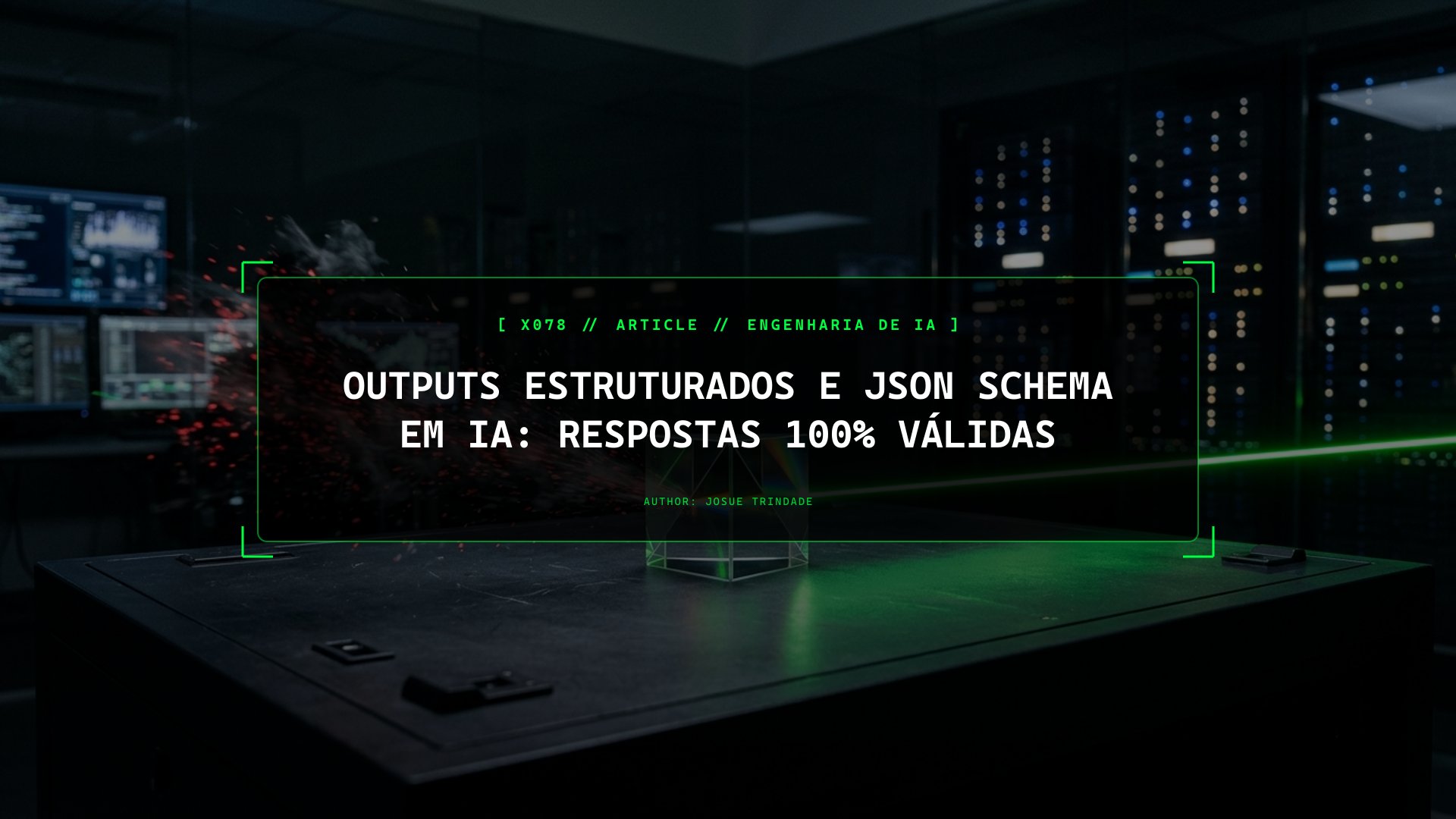 Porque Pedir a uma IA para 'Responder em JSON' Falha em Produção: Descodificação Condicionada e Esquemas Zod Explicados