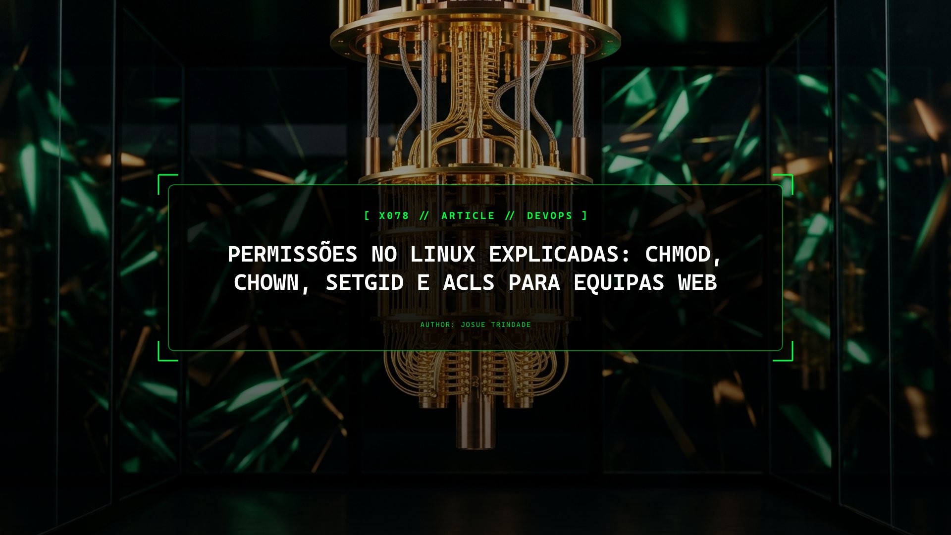 Permissões no Linux (chmod, chown, setgid) e Estrutura de Pastas Explicadas para Equipas Web