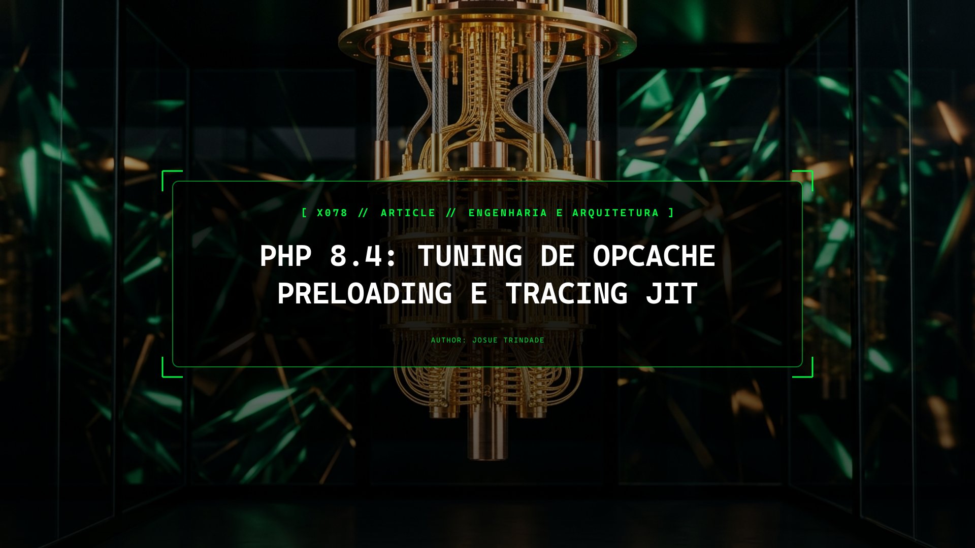 Como Reduzir o TTFB para Metade no PHP 8.4 com OPcache Preloading e Tracing JIT