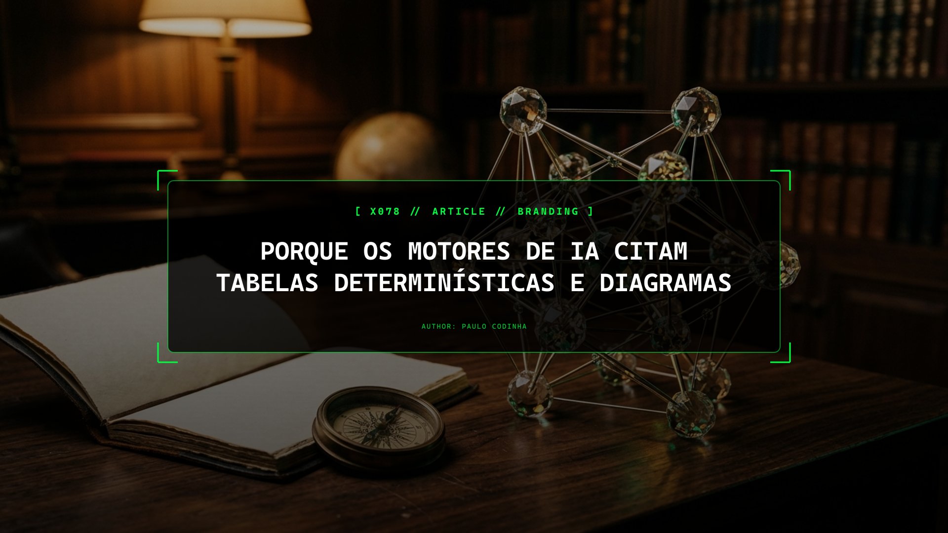 Porque os Motores de IA Citam Tabelas Determinísticas e Estruturas