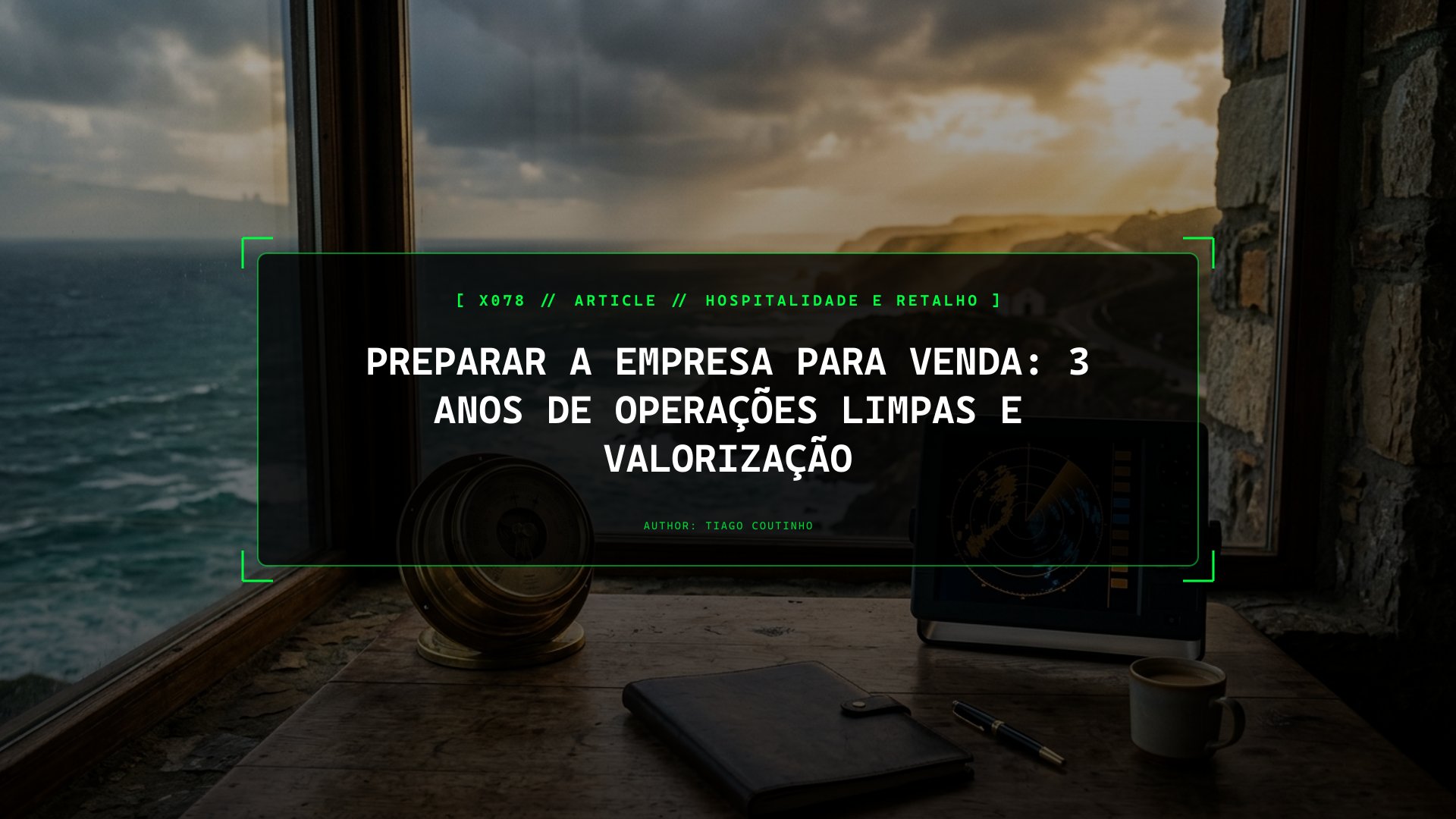 Compradores Pagam Mais por Empresas Aborrecidas: A Limpeza Operacional de 3 Anos