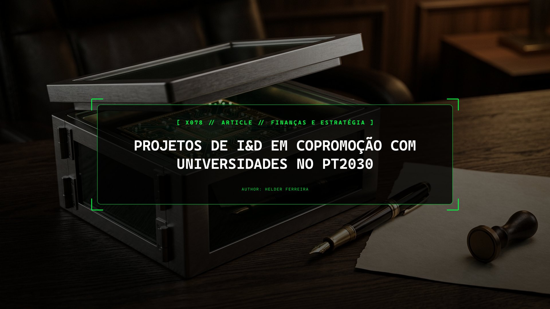 Projetos de I&D em Copromoção com Universidades no PT2030