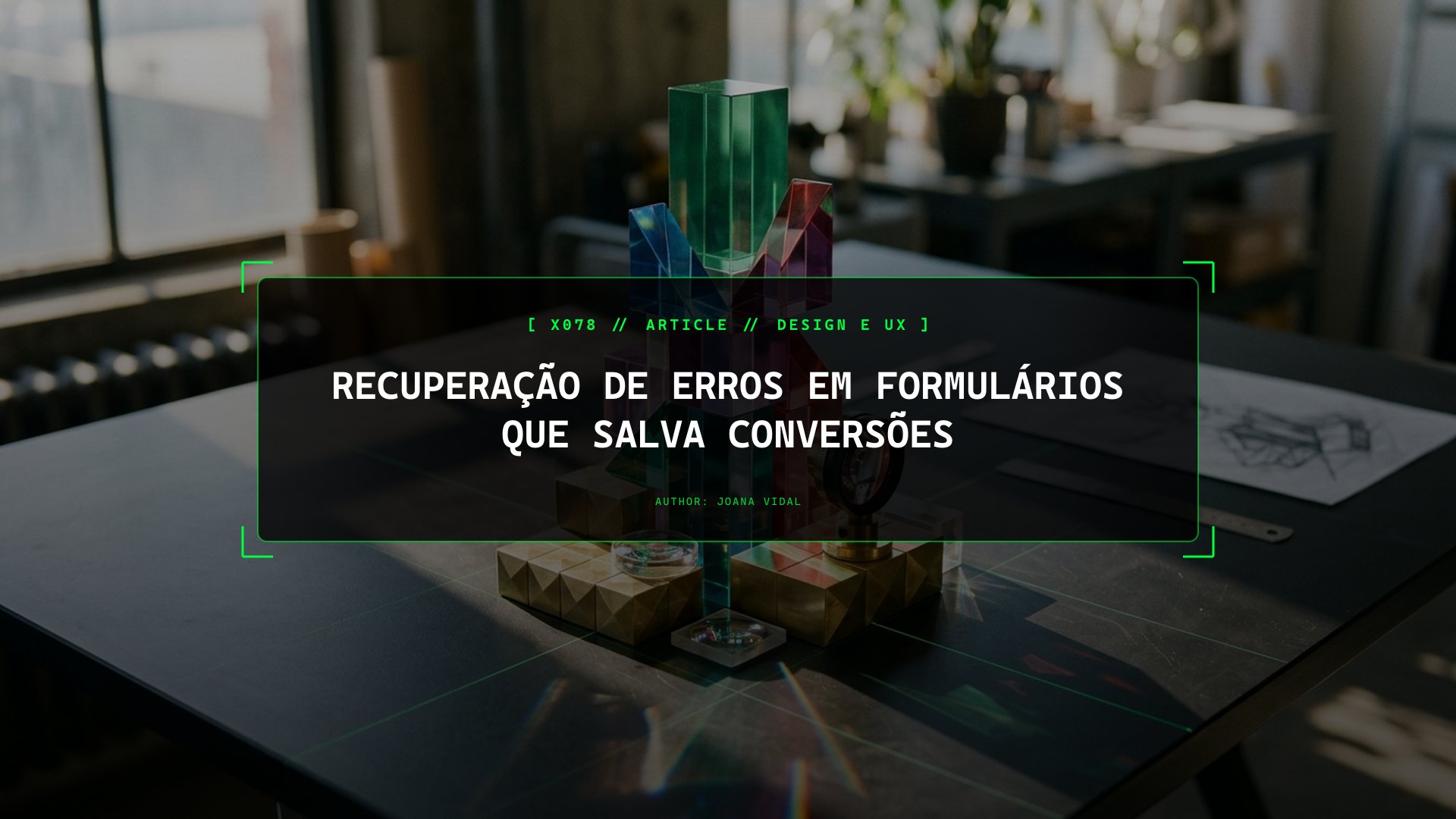 Recuperação Acessível de Erros em Formulários para Evitar Abandono no Checkout