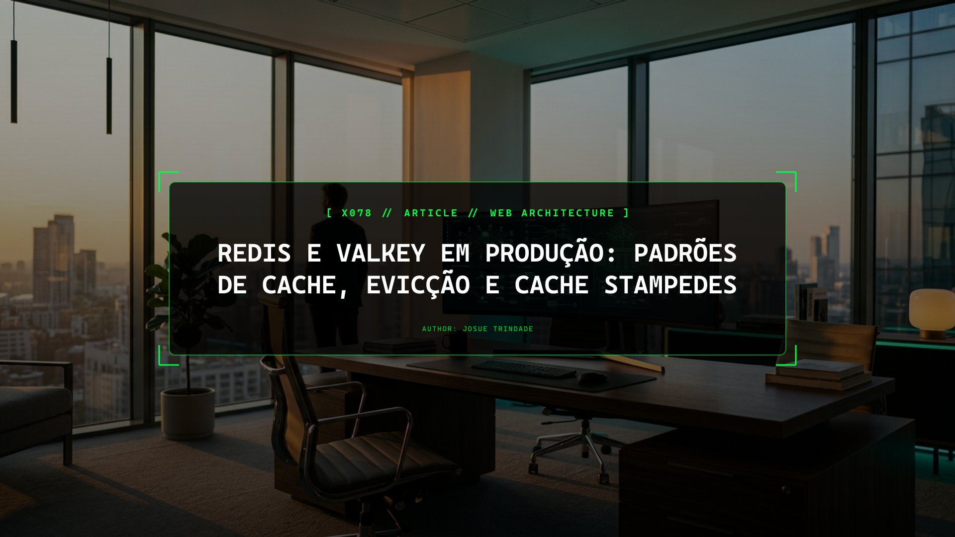 Redis e Valkey — Guia Prático: Padrões de Cache, Políticas de Evicção e Cache Stampedes