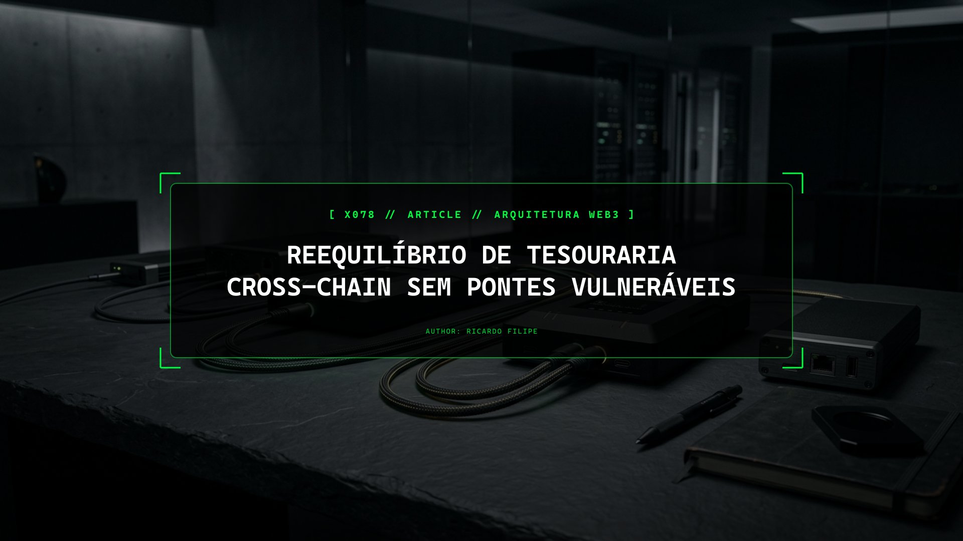 Reequilíbrio de Tesouraria Cross-Chain Sem Pontes Vulneráveis