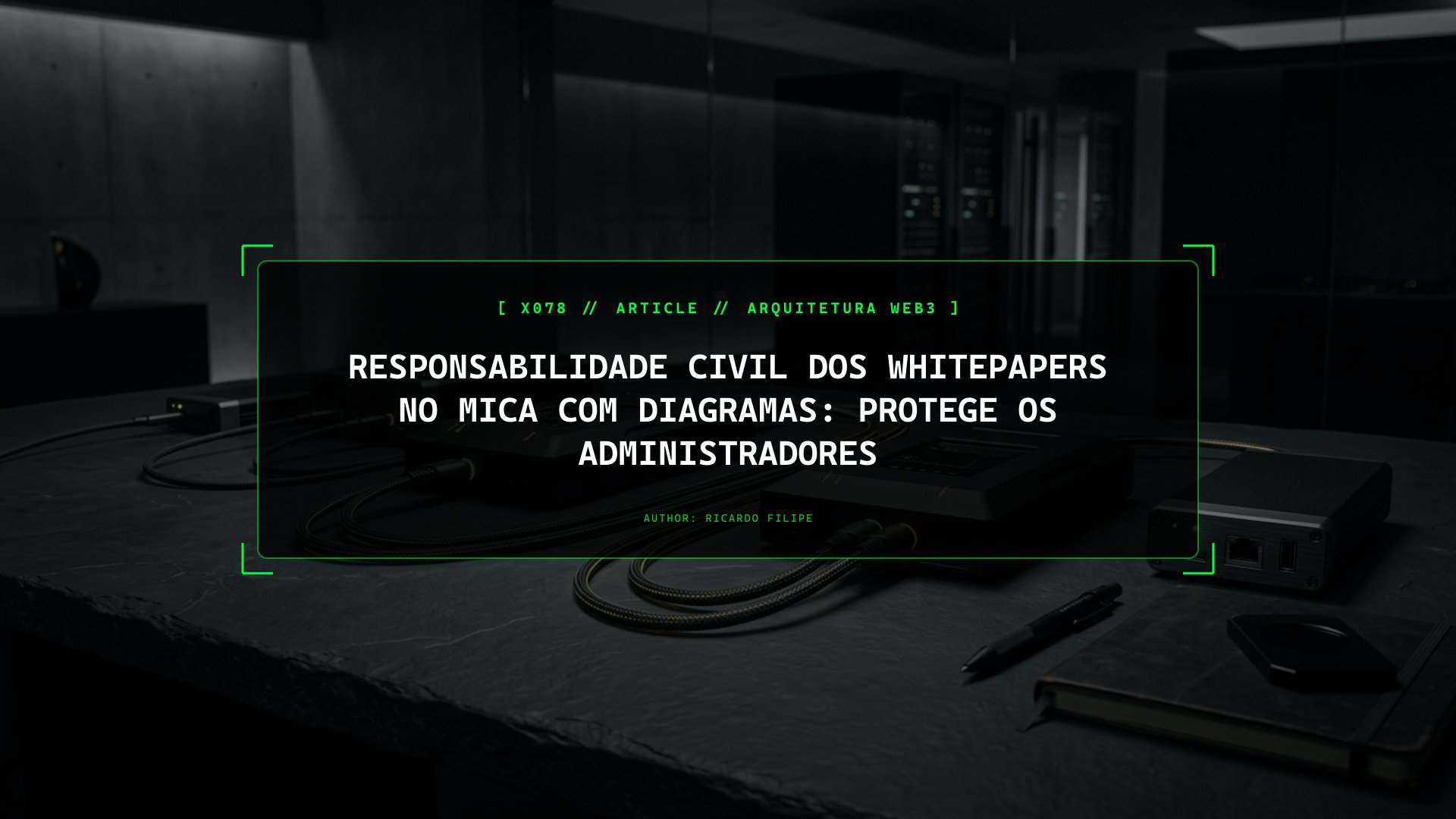 Responsabilidade Civil dos Whitepapers no MiCA na Prática: Protege os Administradores