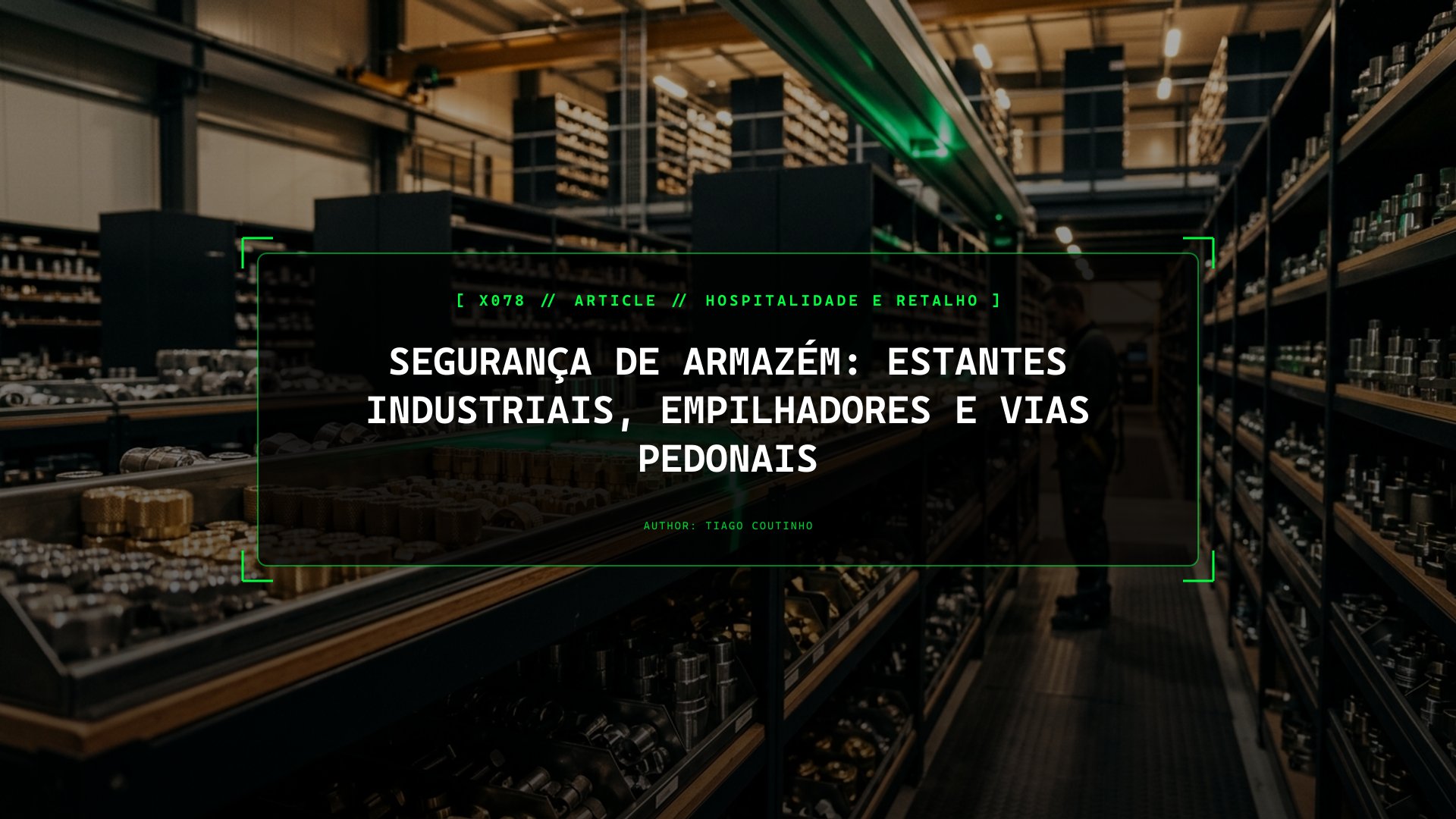 Segurança e Organização em Armazém: Cargas Máximas, Estantes e Empilhadores