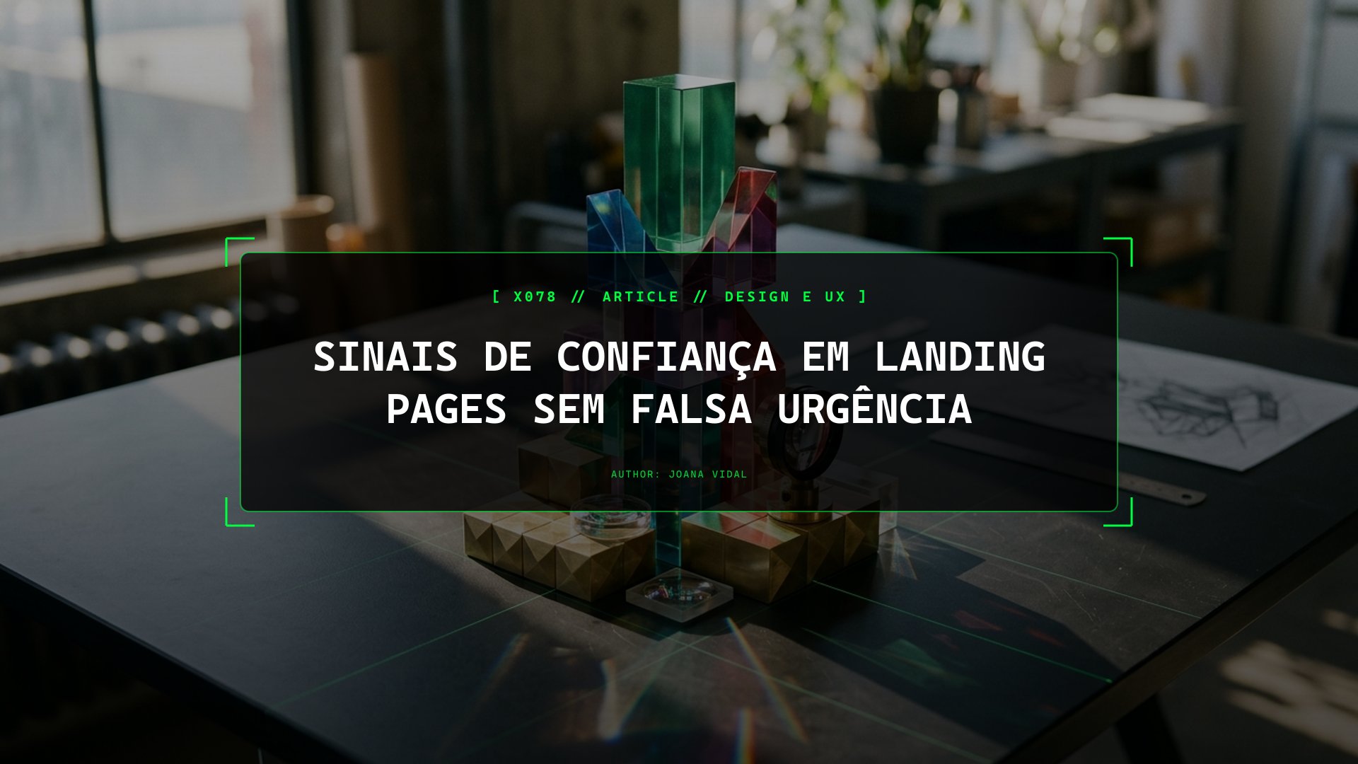 Sinais de Confiança em Landing Pages de Serviços sem Truques de Falsa Urgência