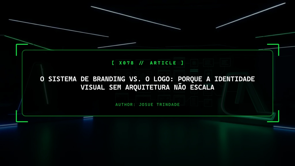O Sistema de Branding vs. o Logo: Porque a Consistência Escala e as Marcas Não