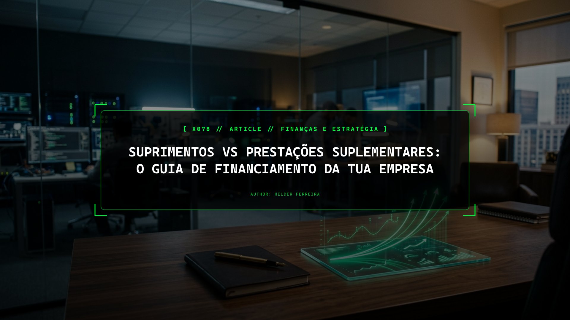 Suprimentos vs Prestações Suplementares: Como Financiar a Empresa Sem Erros