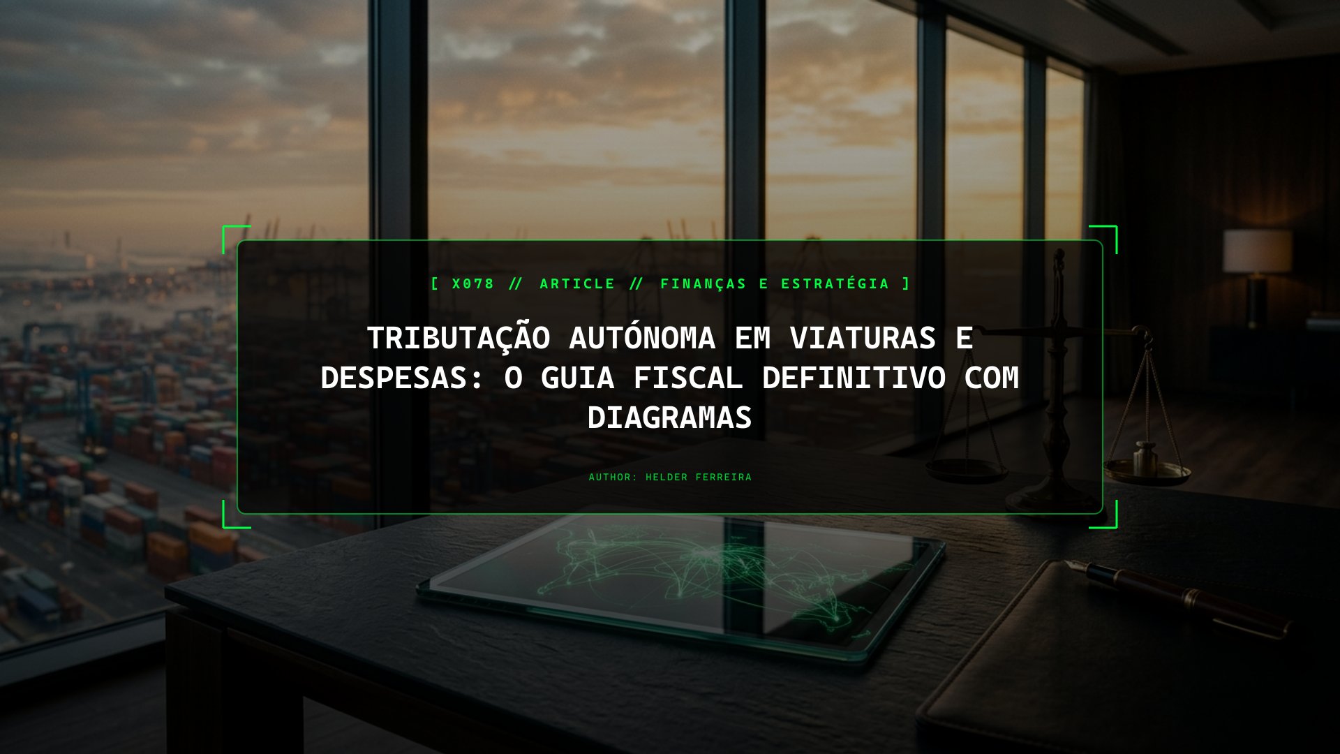 Tributação Autónoma em Viaturas e Despesas: O Guia Prático para Reduzires o IRC