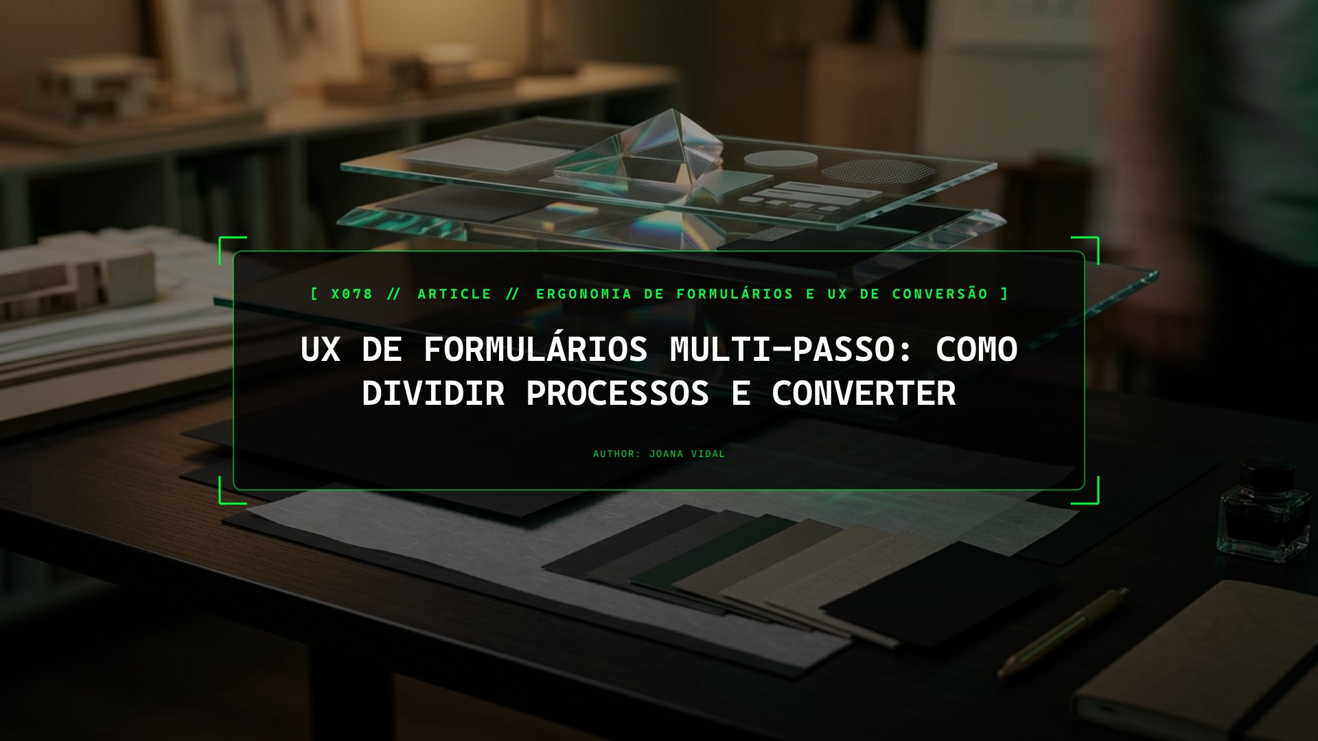 UX de Formulários Multi-Passo: Como Dividir Processos e Converter