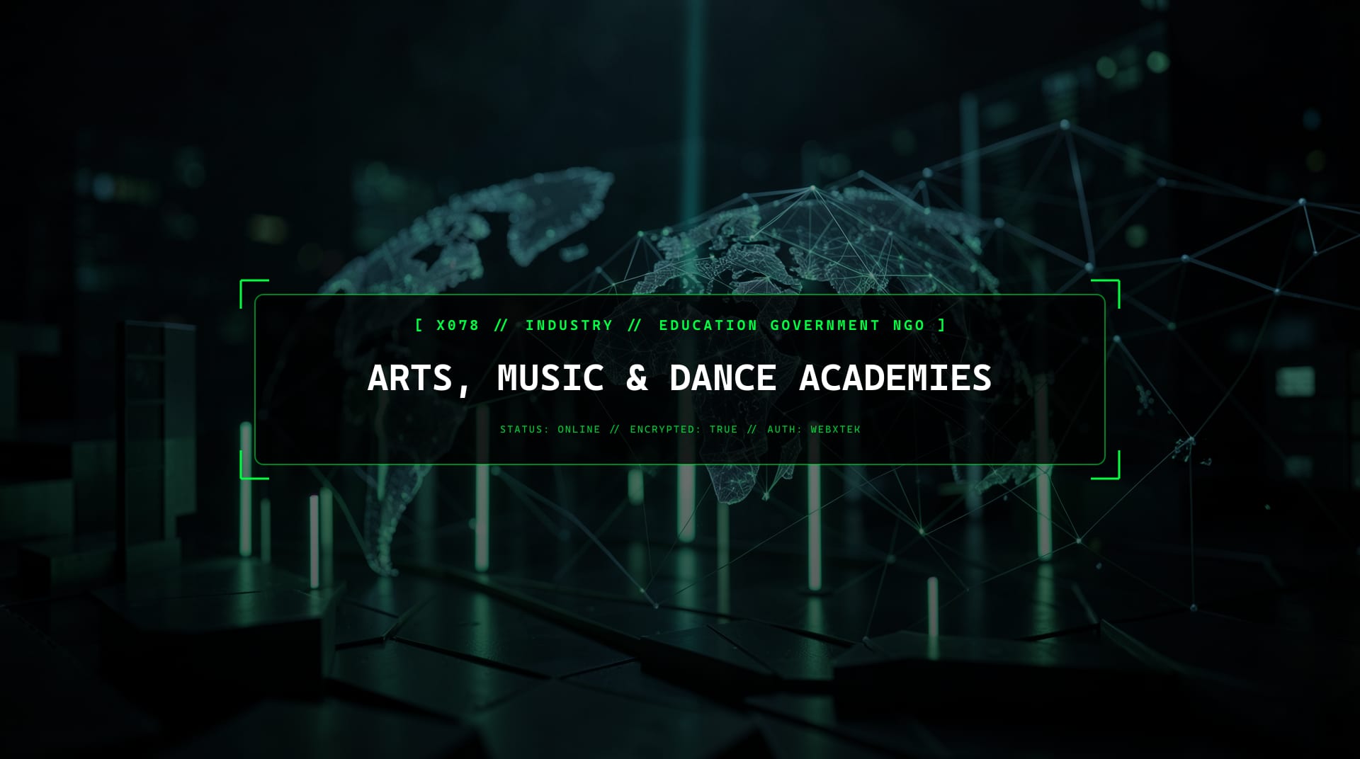 Digital services for Arts, Music & Dance Academies