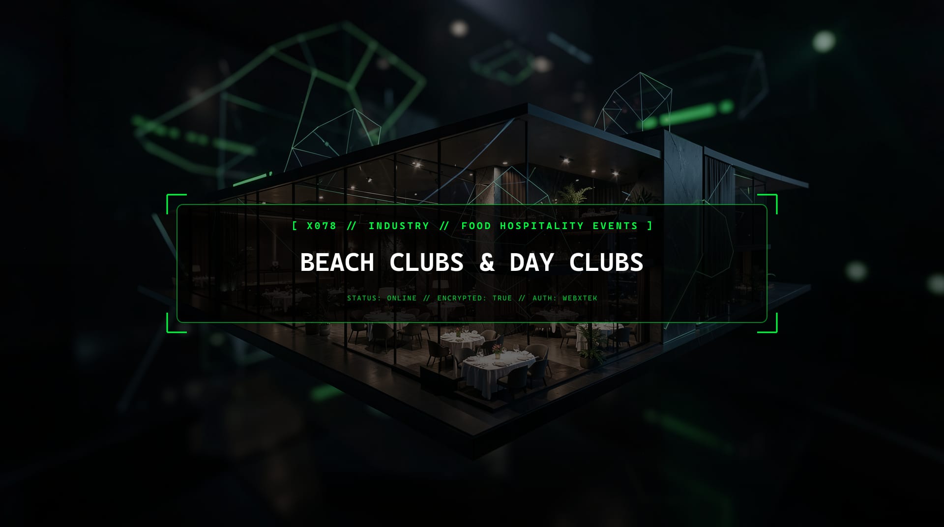 Digital services for Beach Clubs & Day Clubs