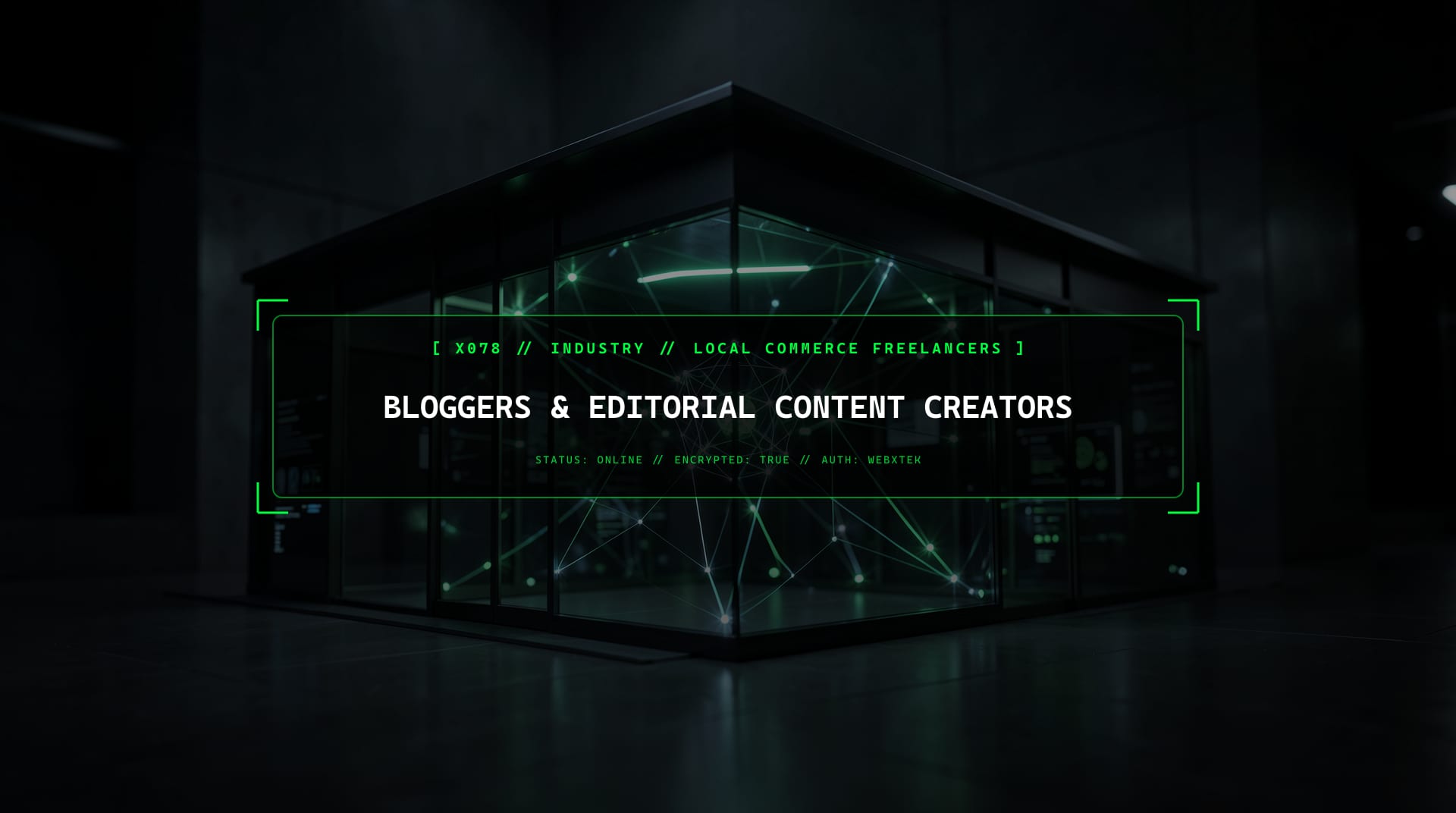Digital services for Bloggers & Editorial Content Creators