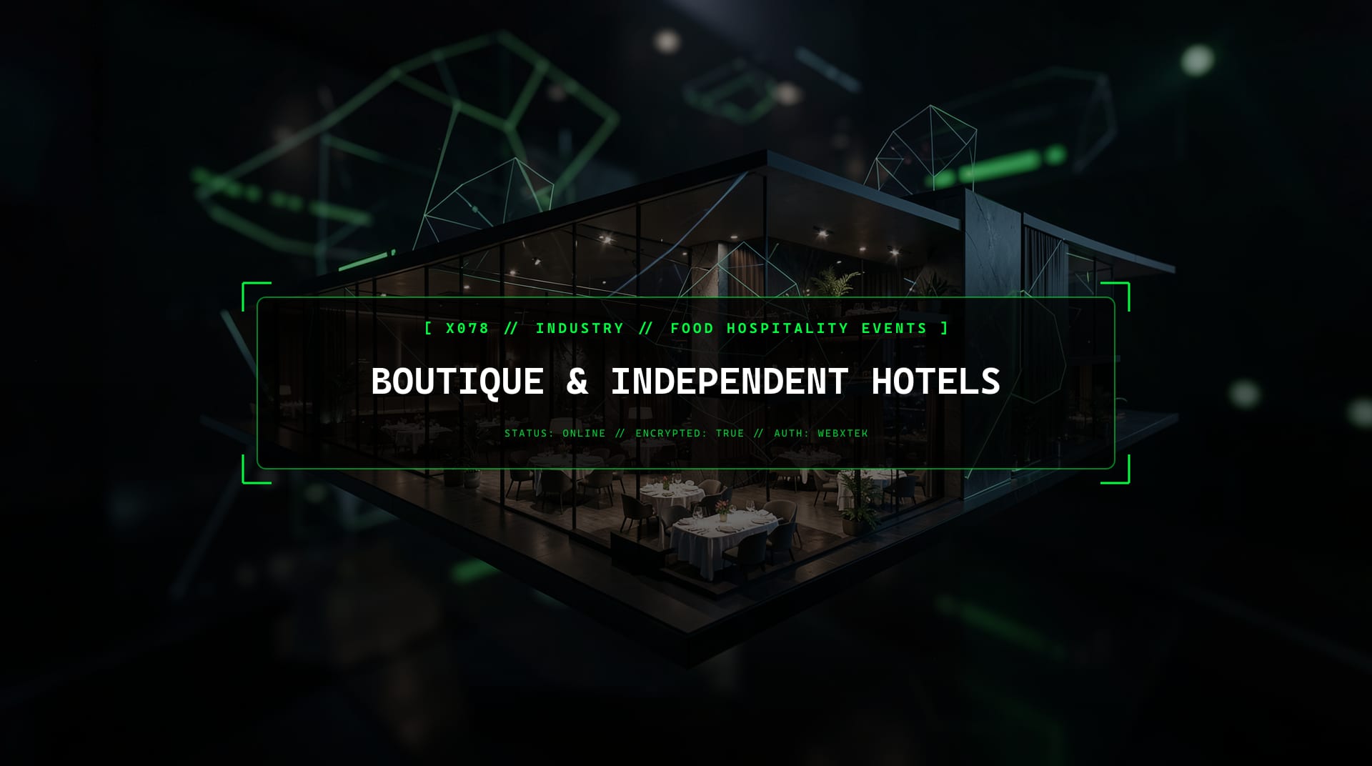 Digital services for Boutique & Independent Hotels